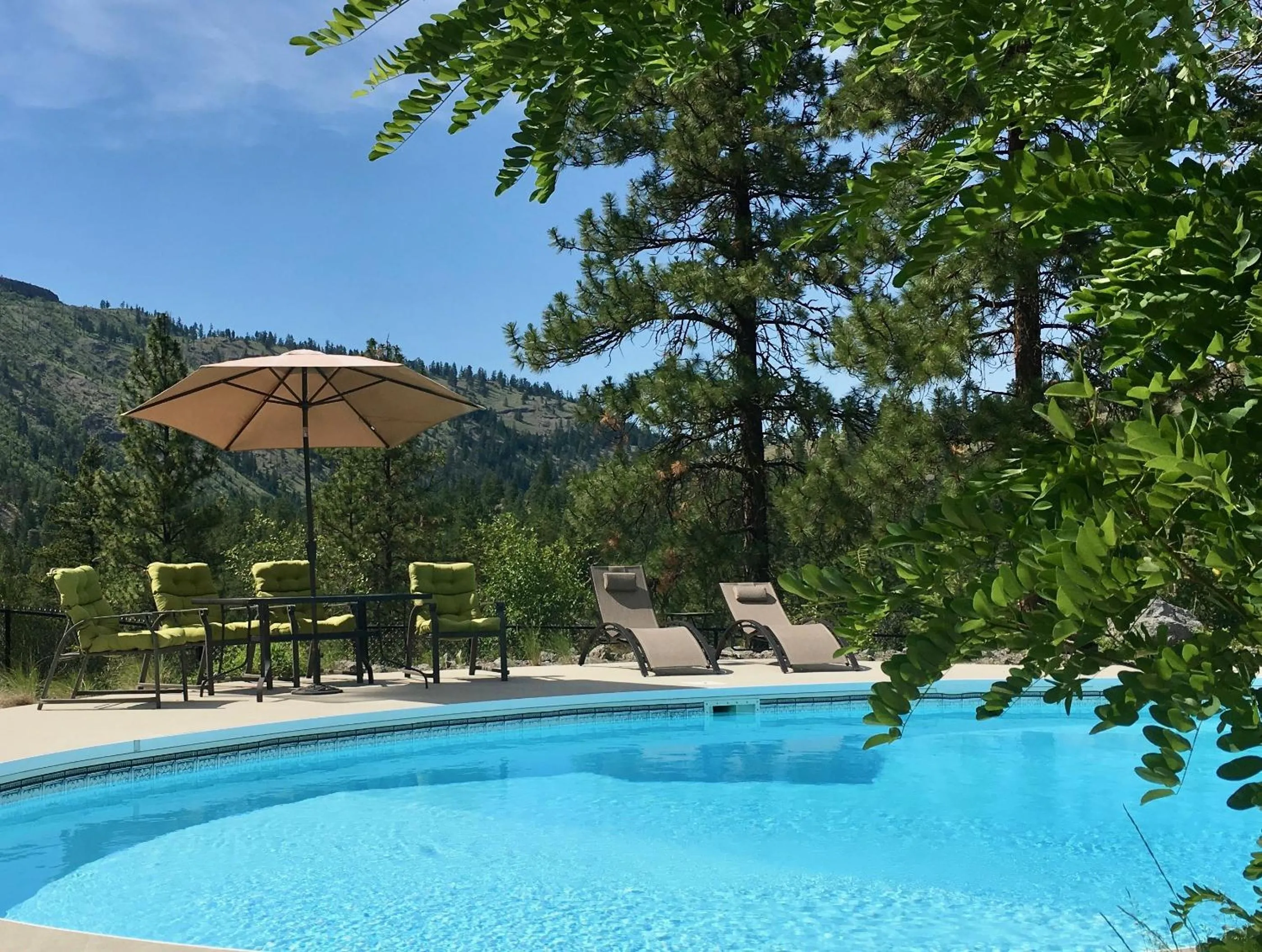 Swimming pool in Casa Colina