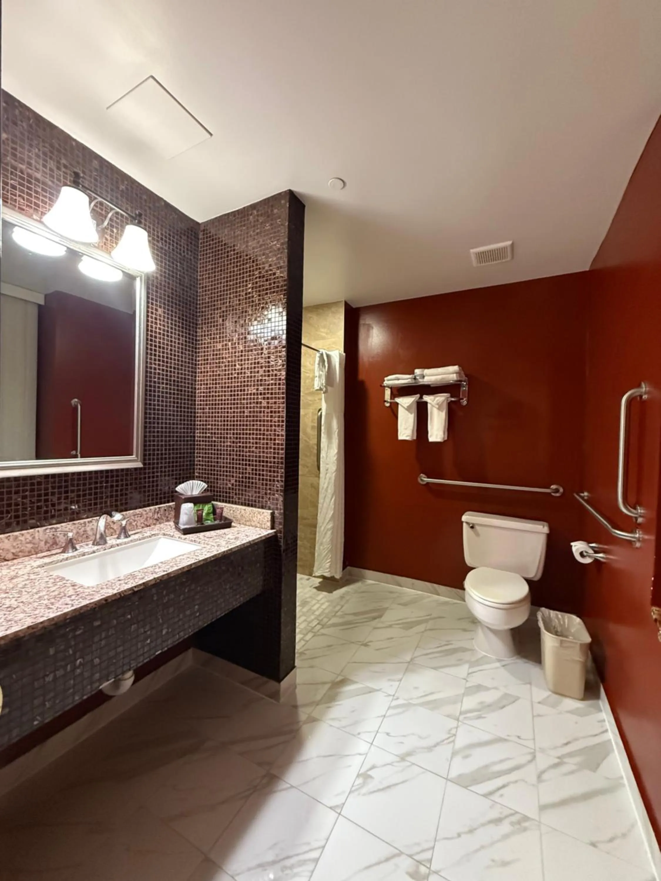 Shower in The Architect