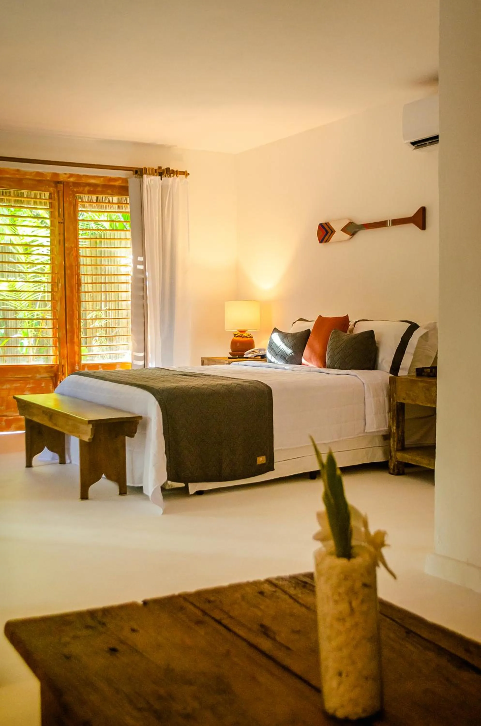 Bed in Villas de Gaia Hotel Boutique