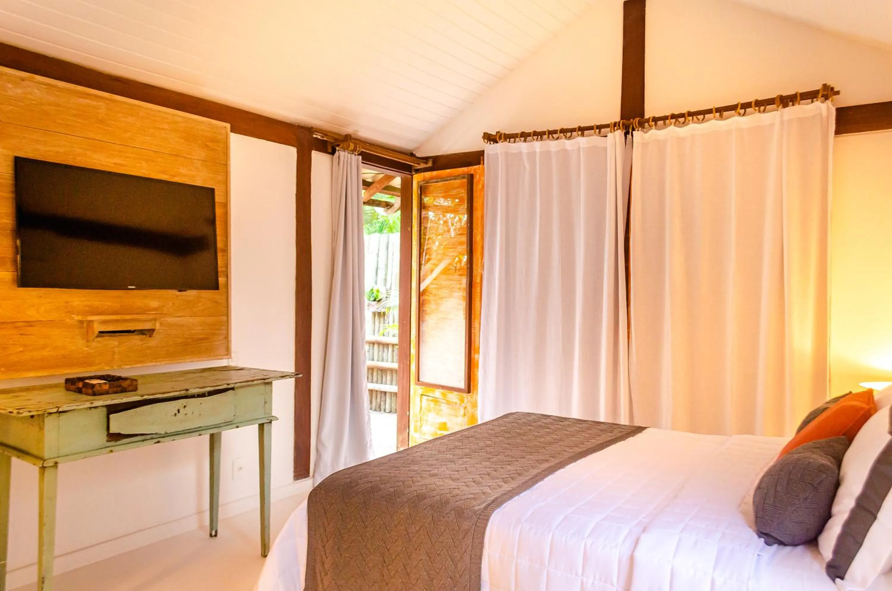 Bed in Villas de Gaia Hotel Boutique