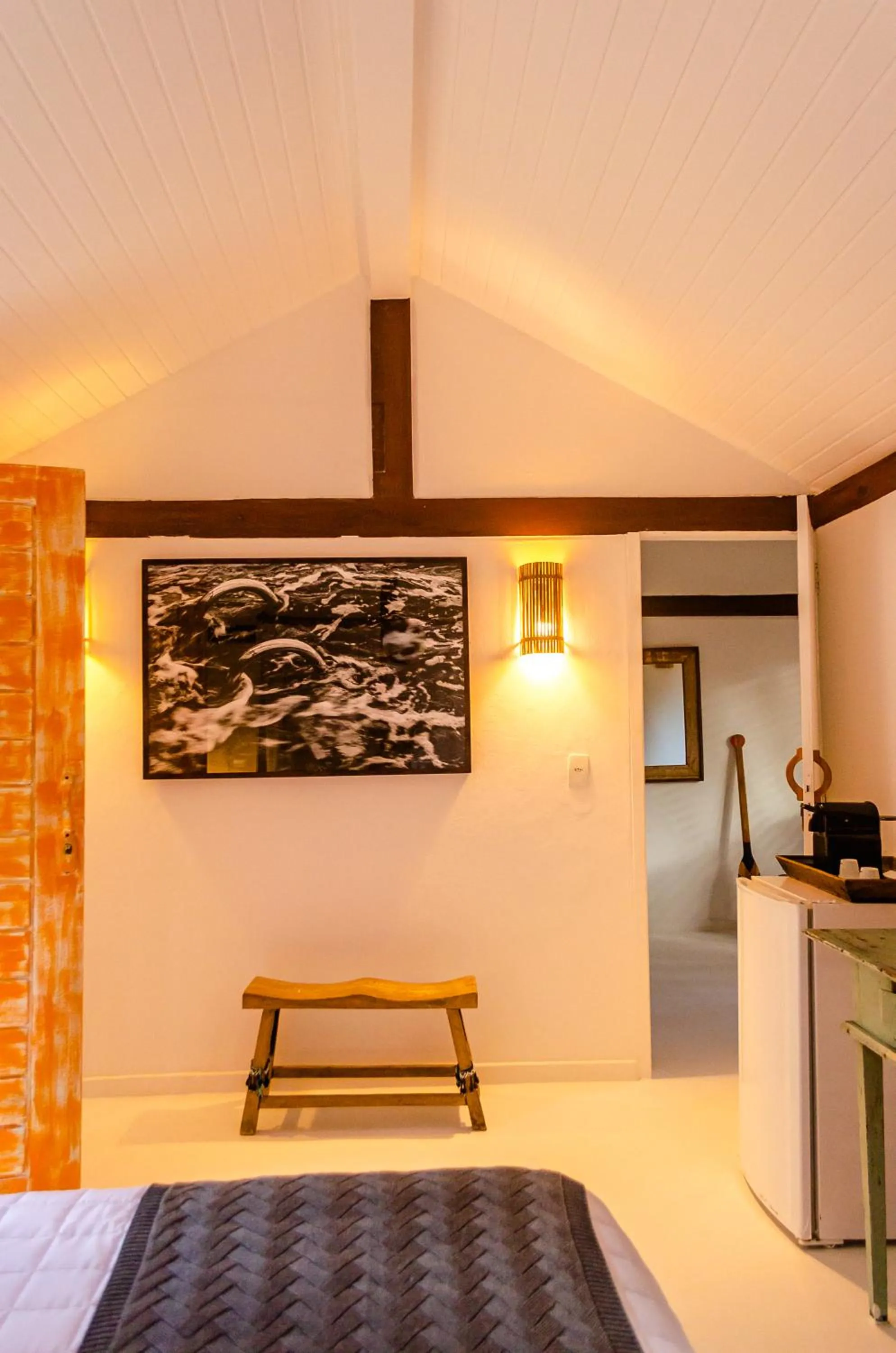 Bed in Villas de Gaia Hotel Boutique