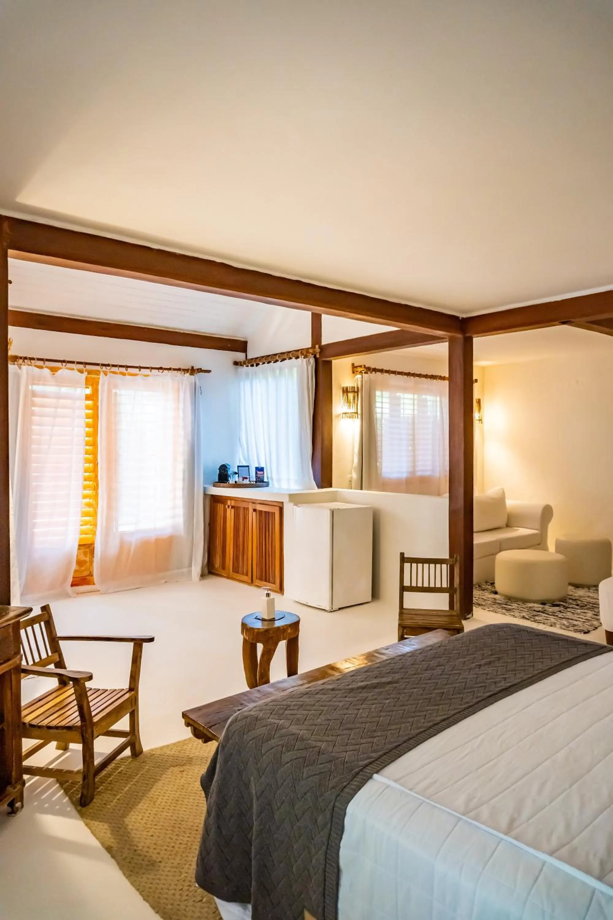 Bed in Villas de Gaia Hotel Boutique