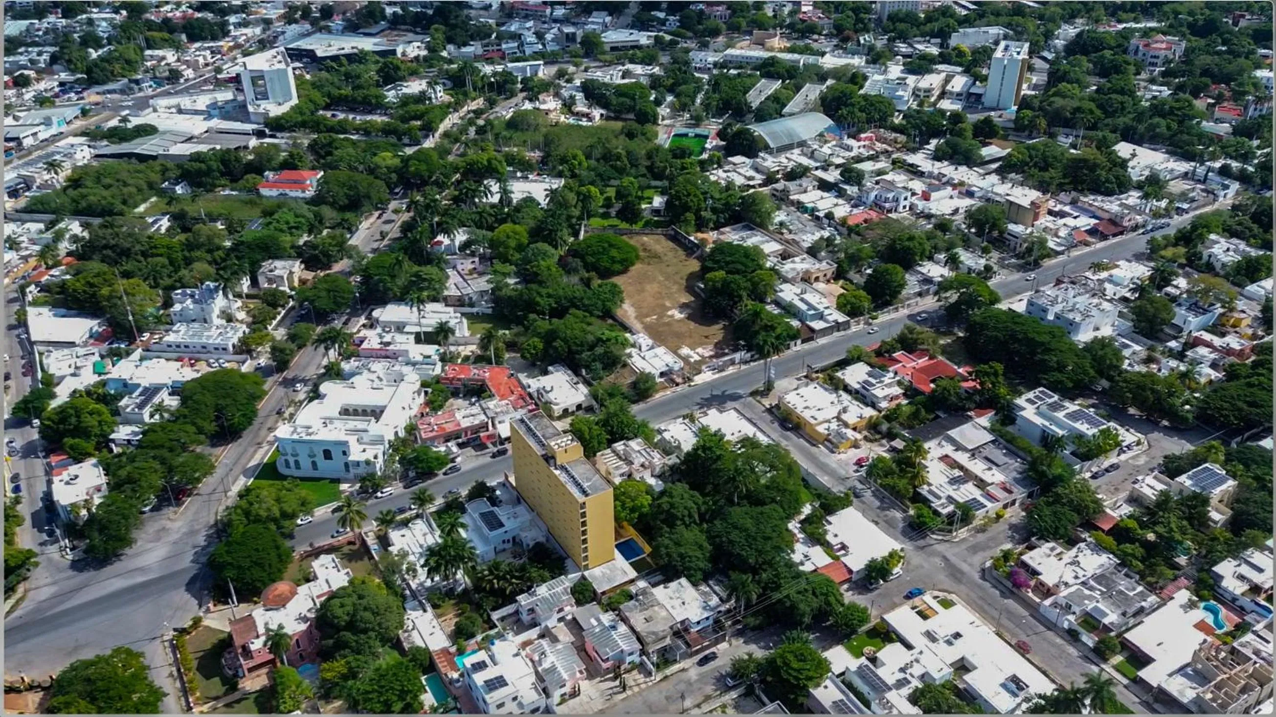 Bird's eye view in Misol-Ha Hotel Mérida