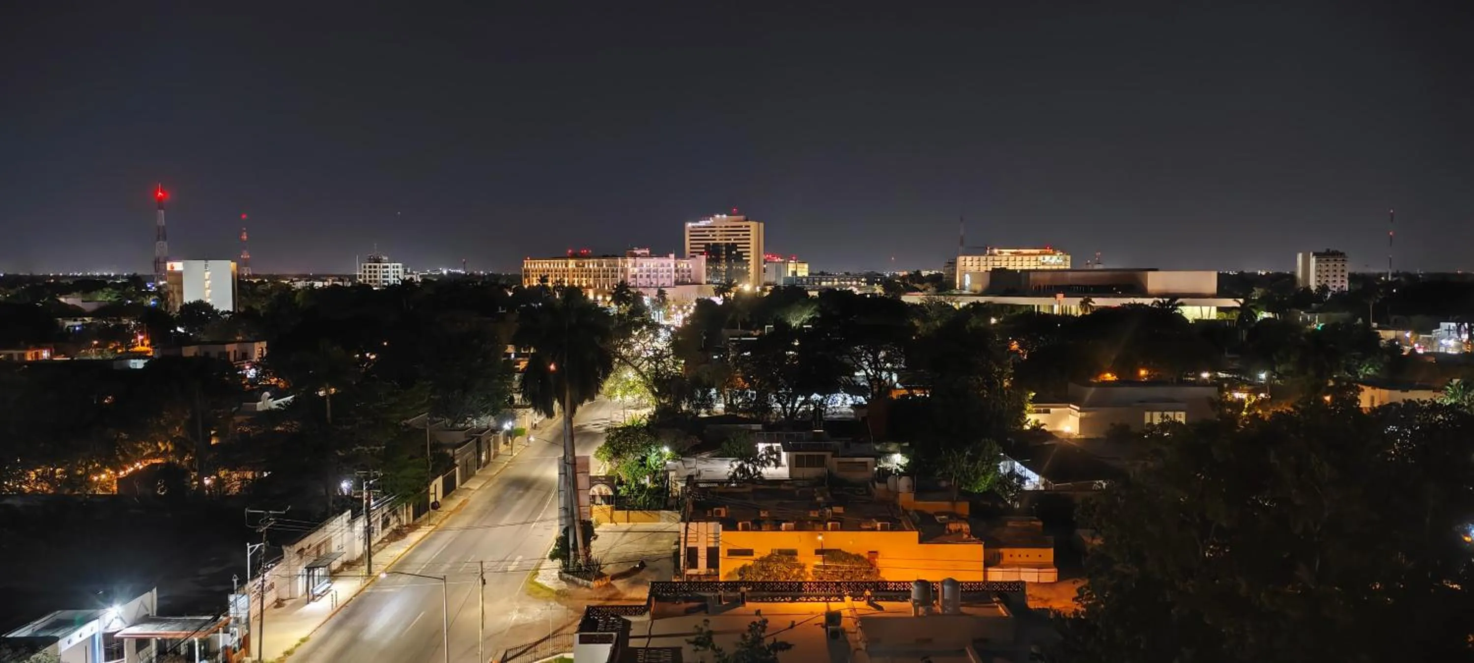 City view in Misol-Ha Hotel Mérida