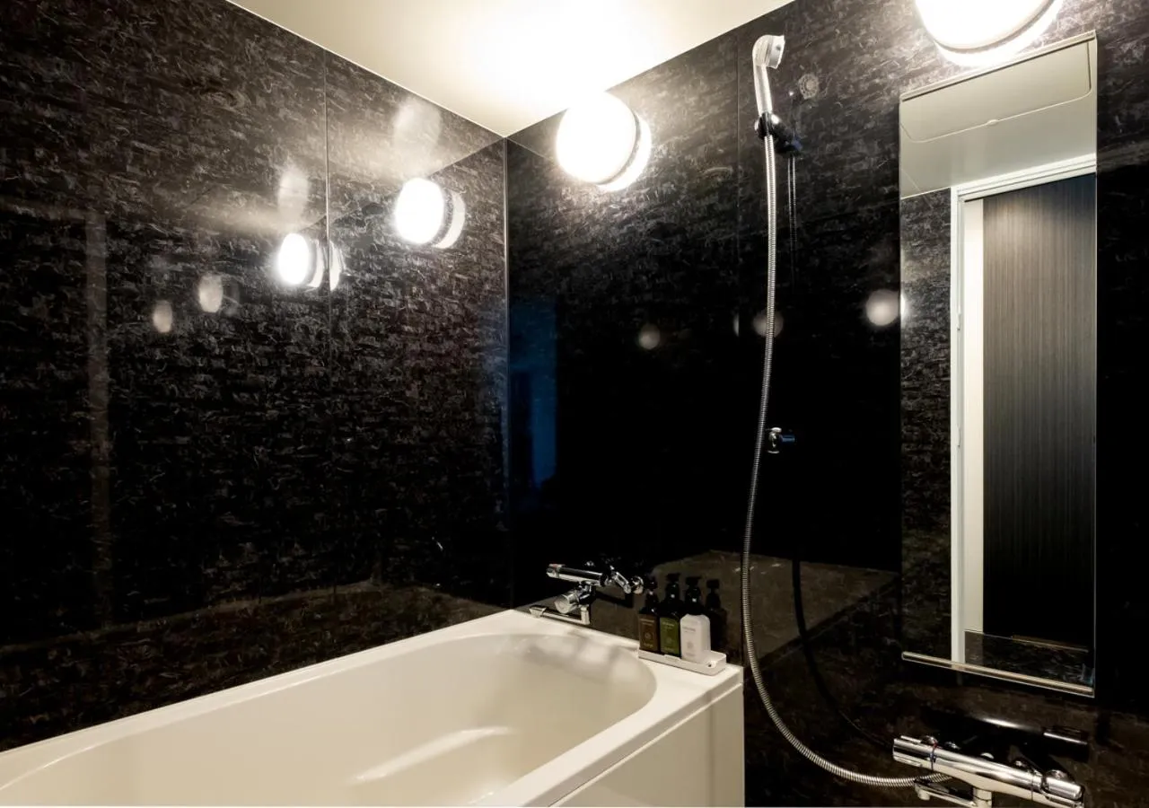 Bathroom in Sonezaki Luxe Hotel