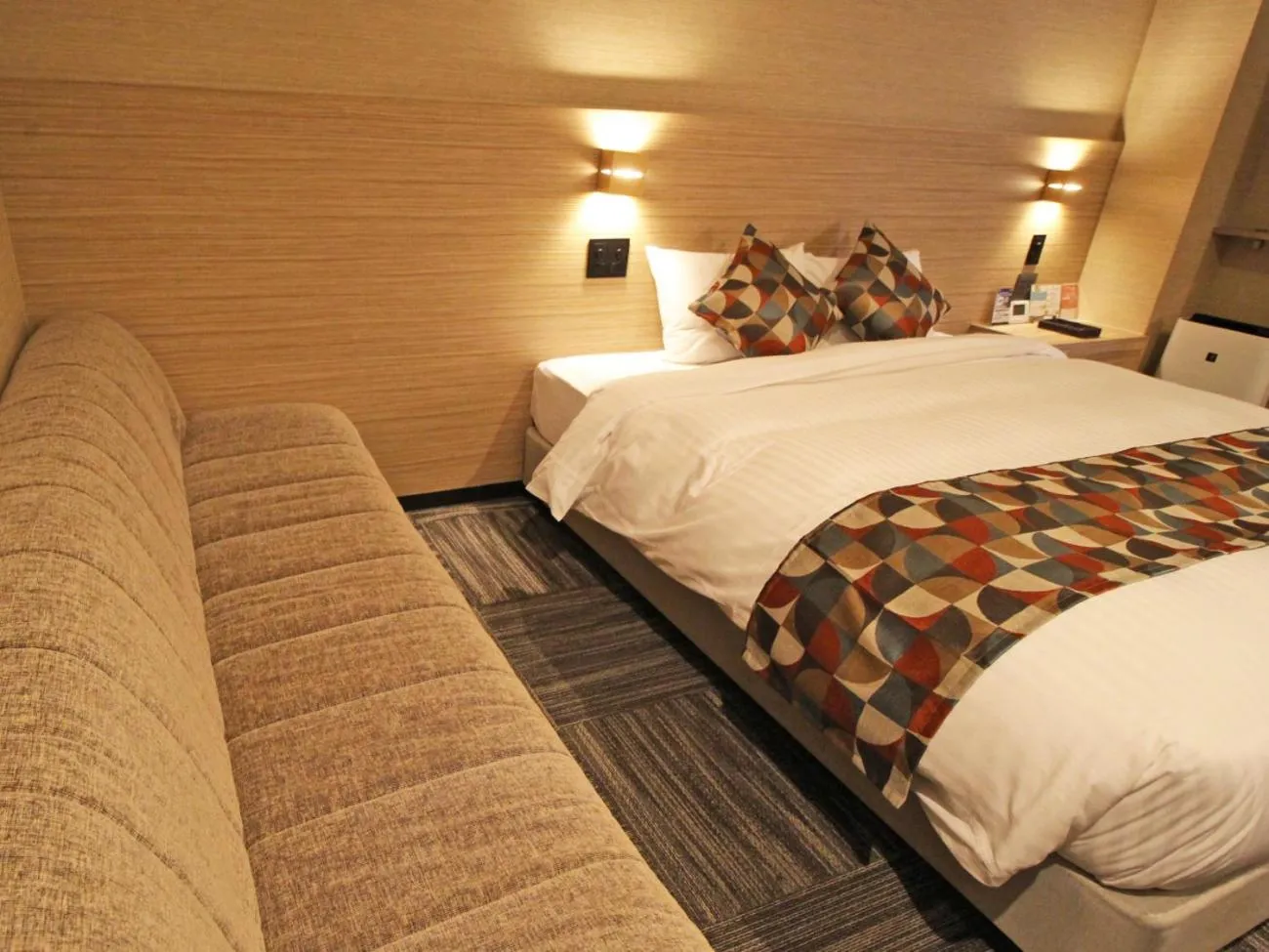 Bed in Astil Hotel Shinosaka Precious