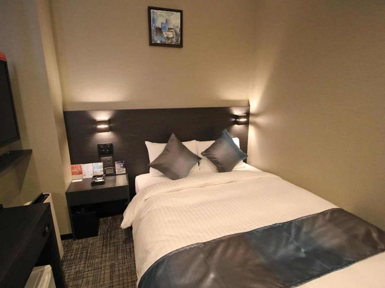 Bed in Astil Hotel Shinosaka Precious