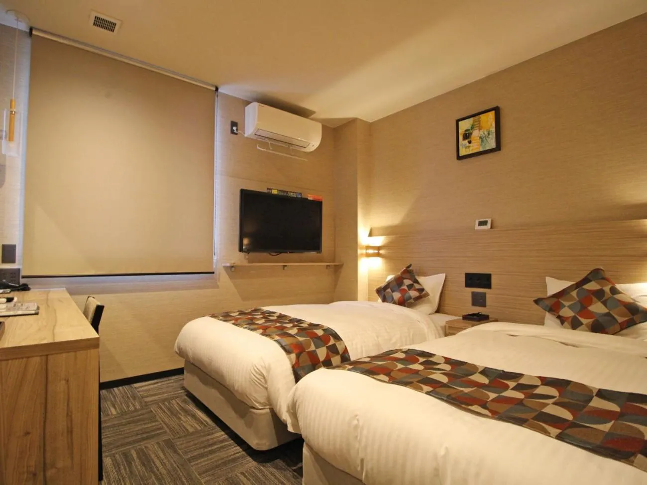 Bed in Astil Hotel Shinosaka Precious