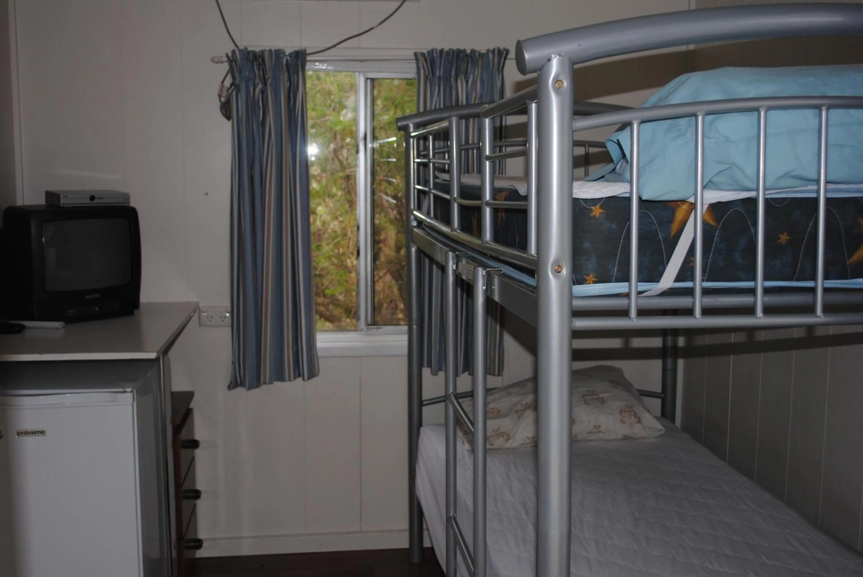 bunk bed in Padthaway Caravan Park