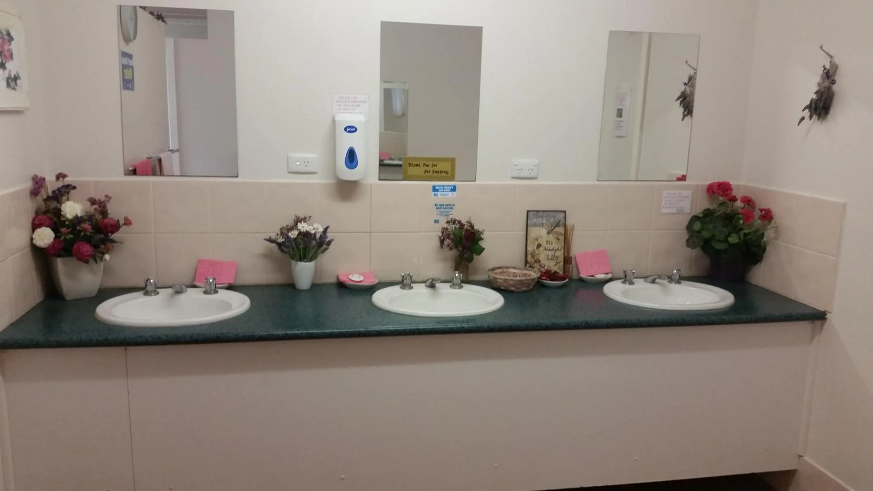 Bathroom in Padthaway Caravan Park