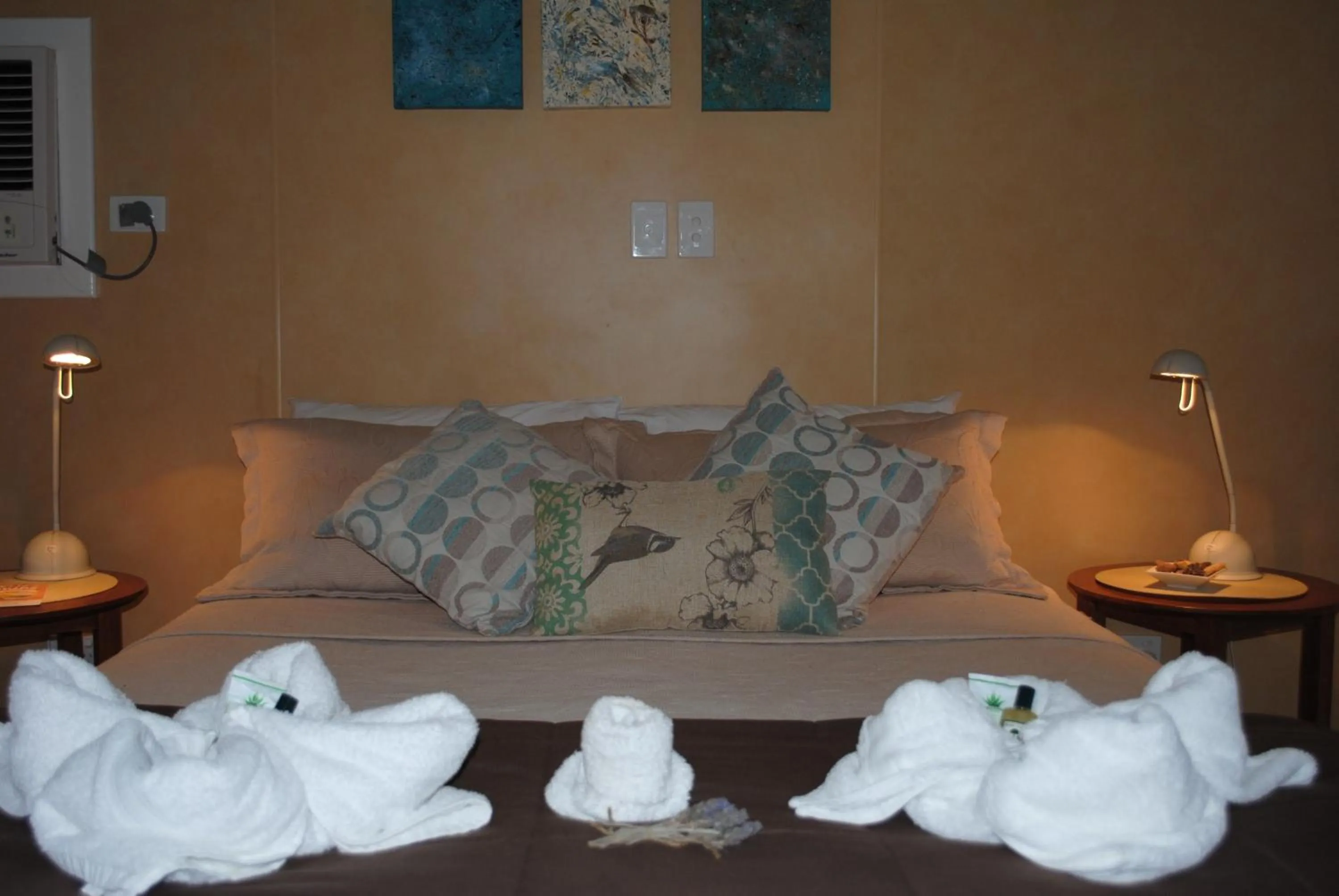 Bed in Padthaway Caravan Park