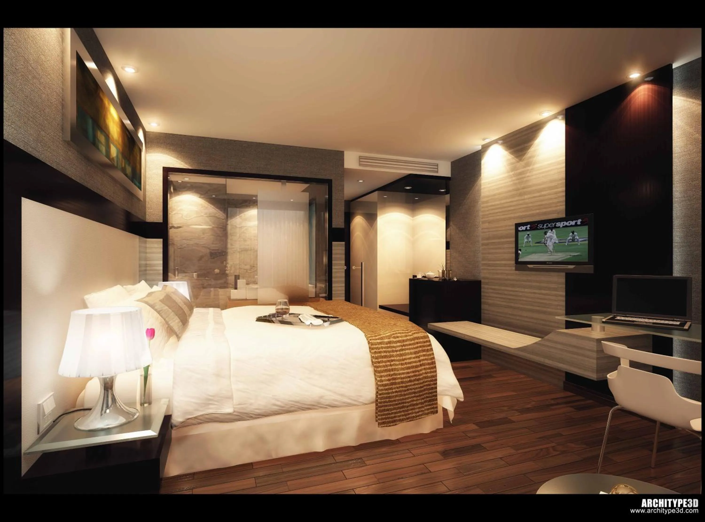 Bedroom, Bed in The Empresa Hotel