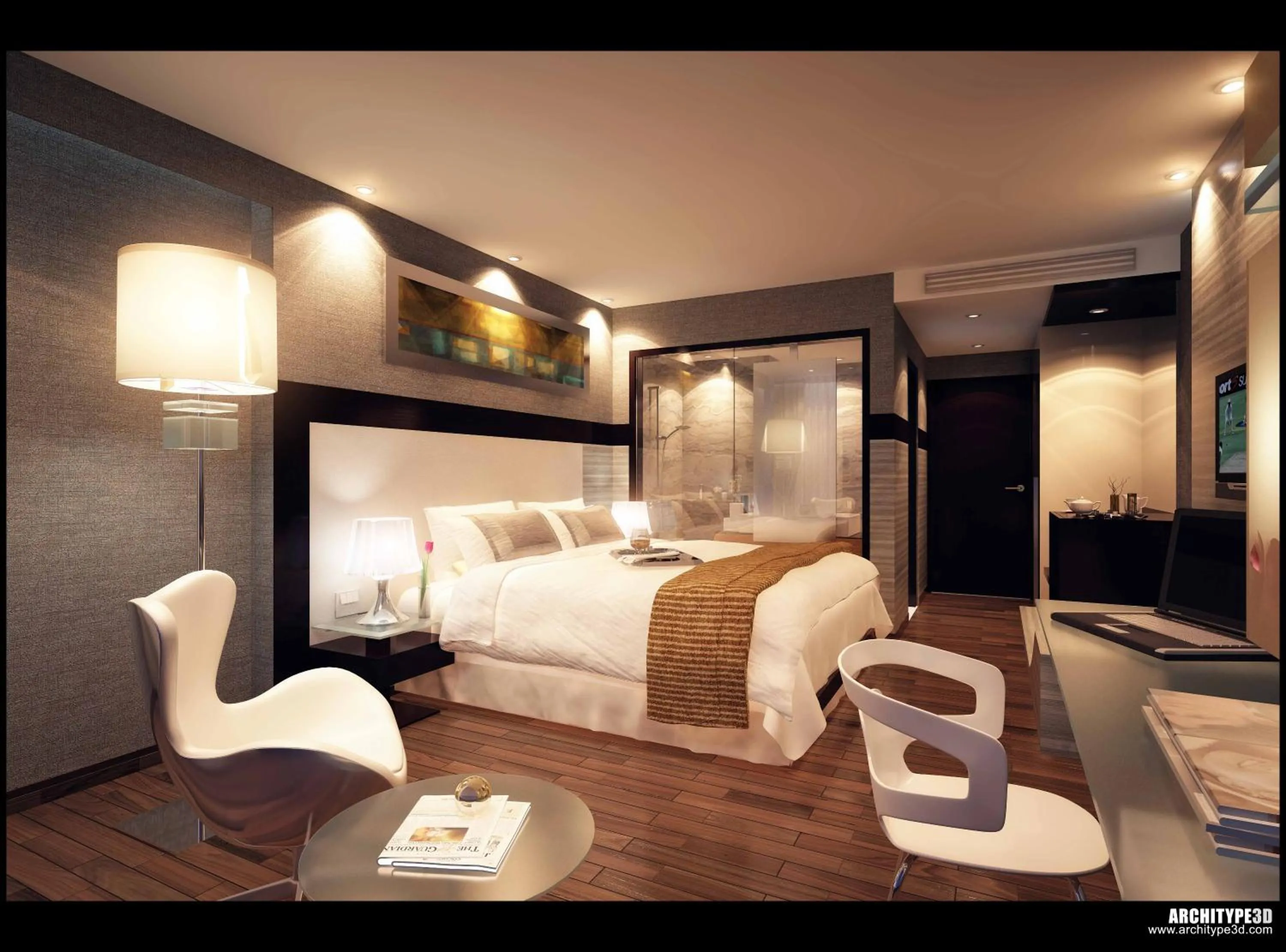 Bedroom, Bed in The Empresa Hotel