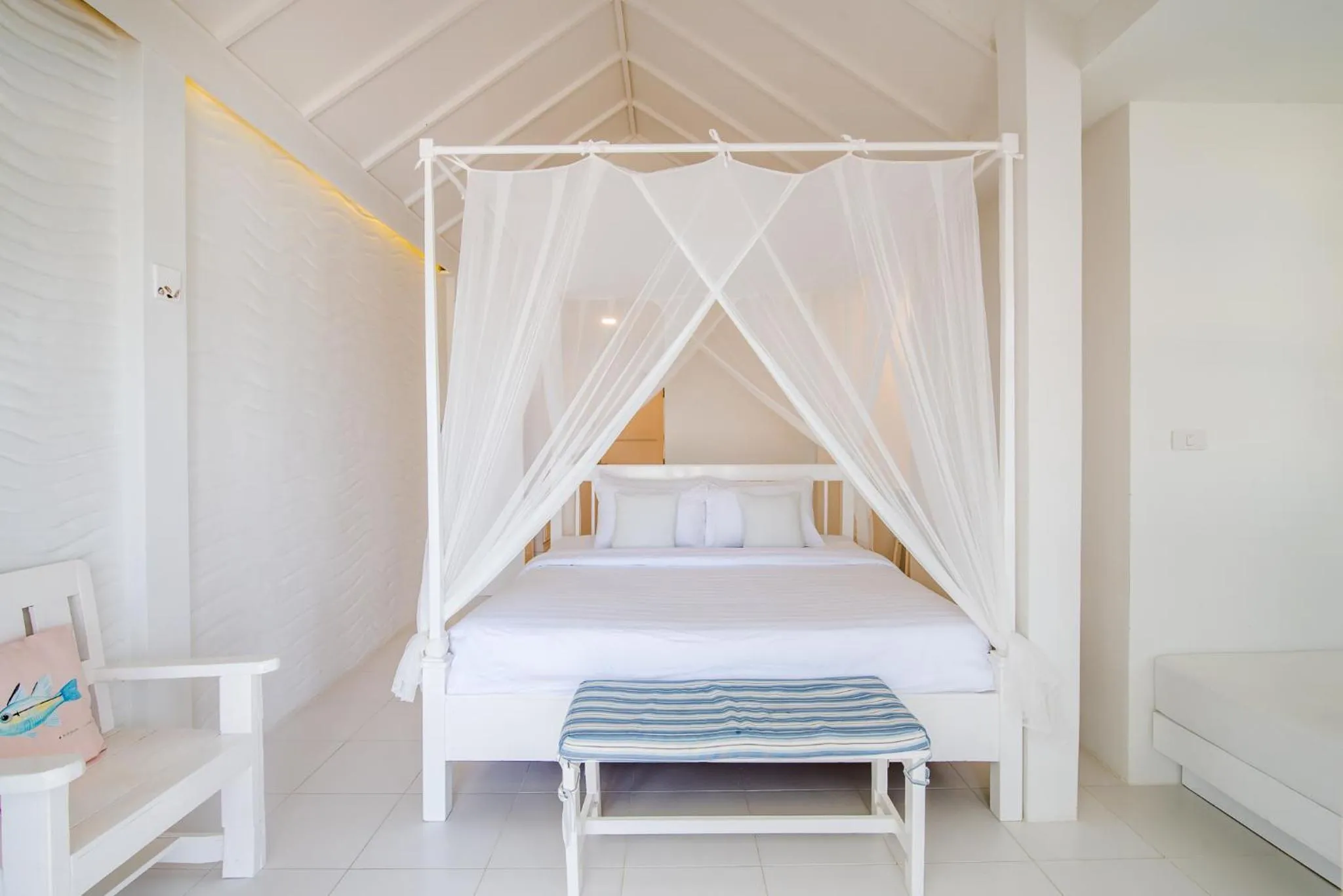 Bedroom, Bed in Baan KangMung Hua Hin On The Beach