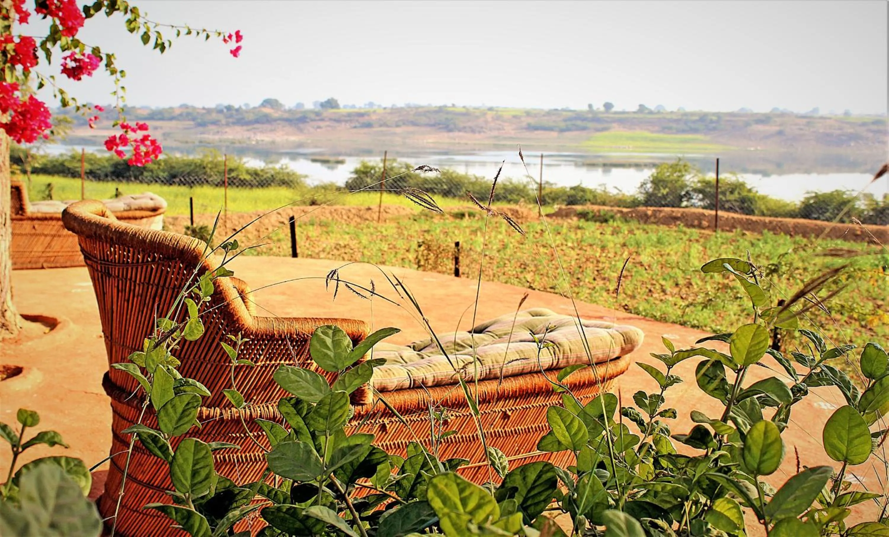 River view in Bhadrawati - A Riverside Safari Lodge Ranthambore