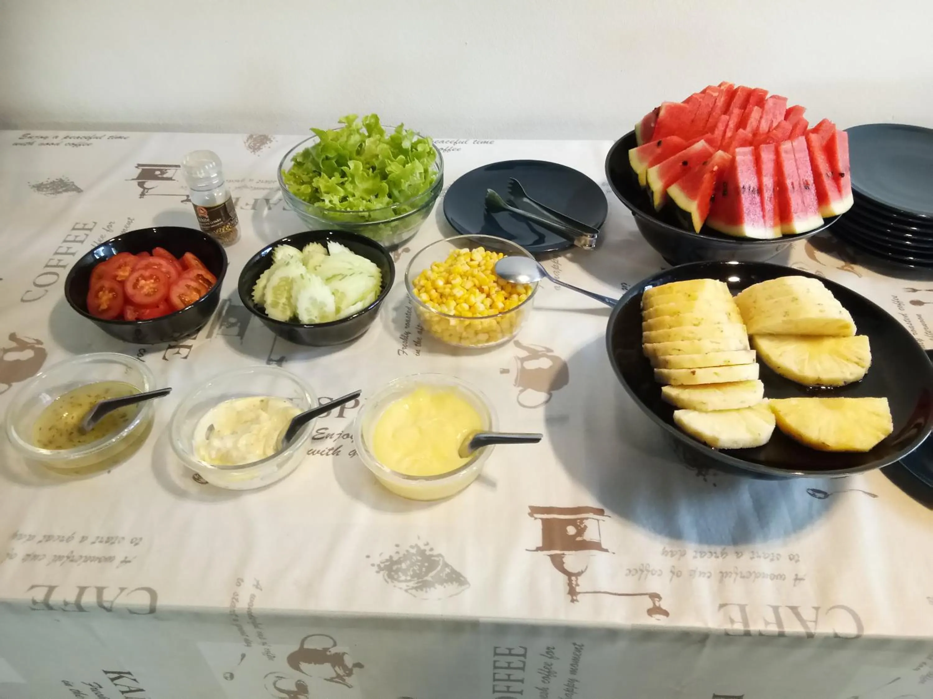 Food close-up in Hotel De Nara