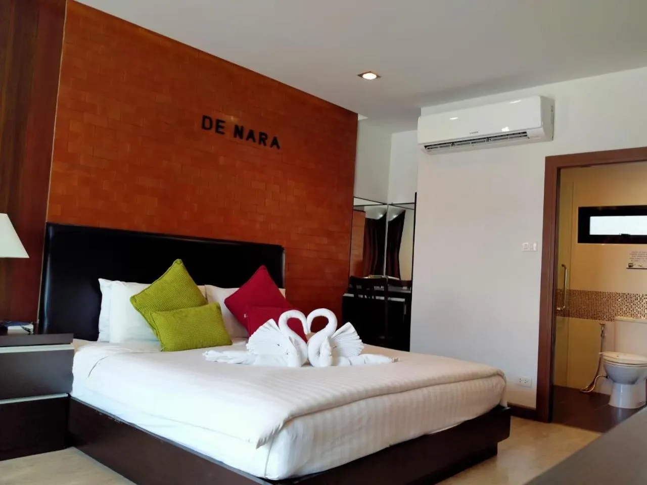 Bed in Hotel De Nara