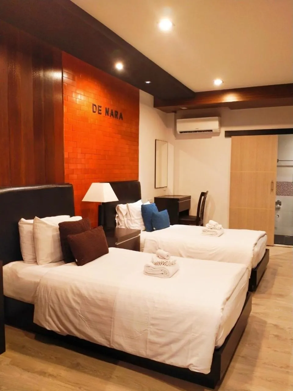 Bed in Hotel De Nara