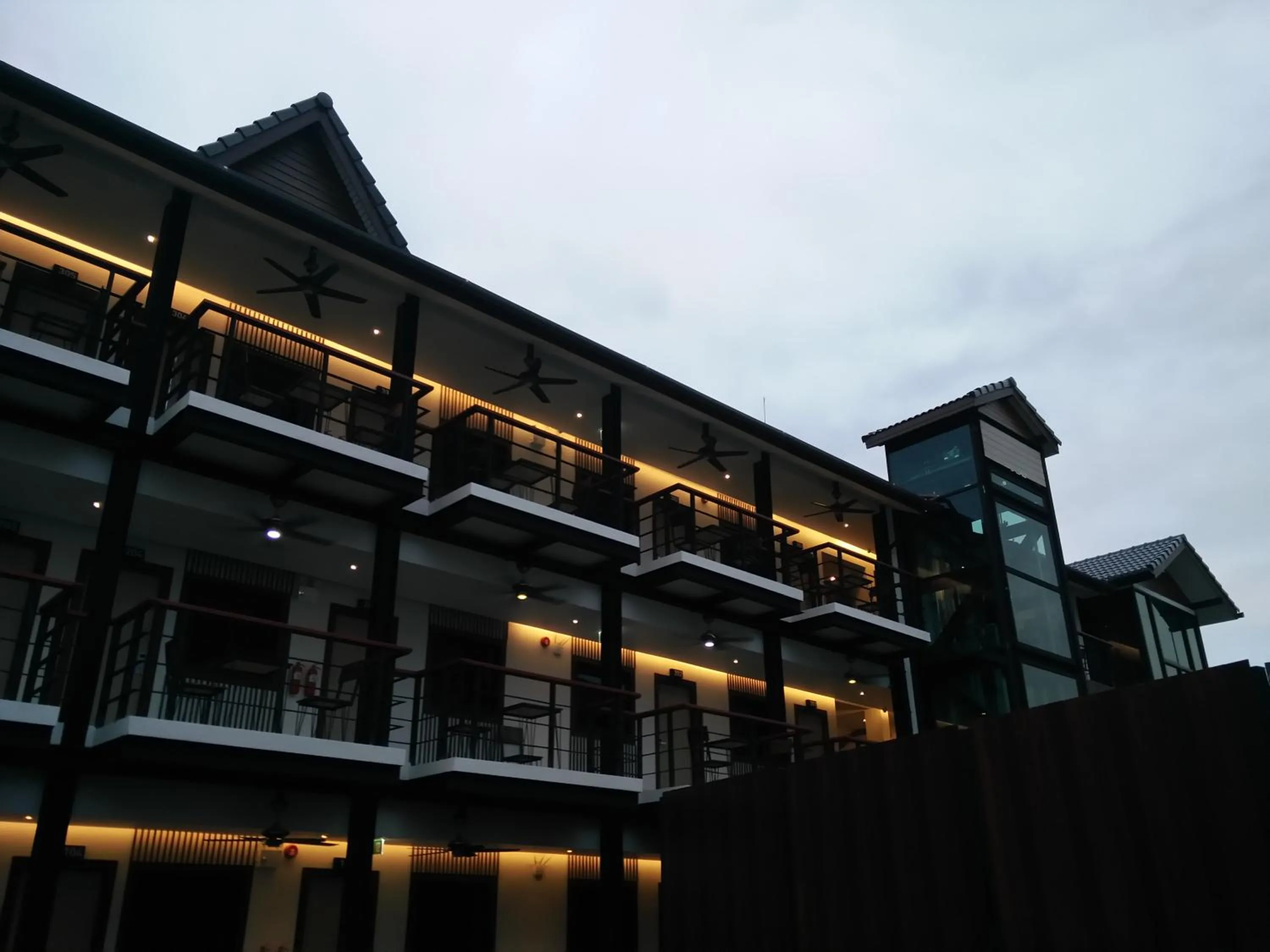 Bird's eye view in Hotel De Nara