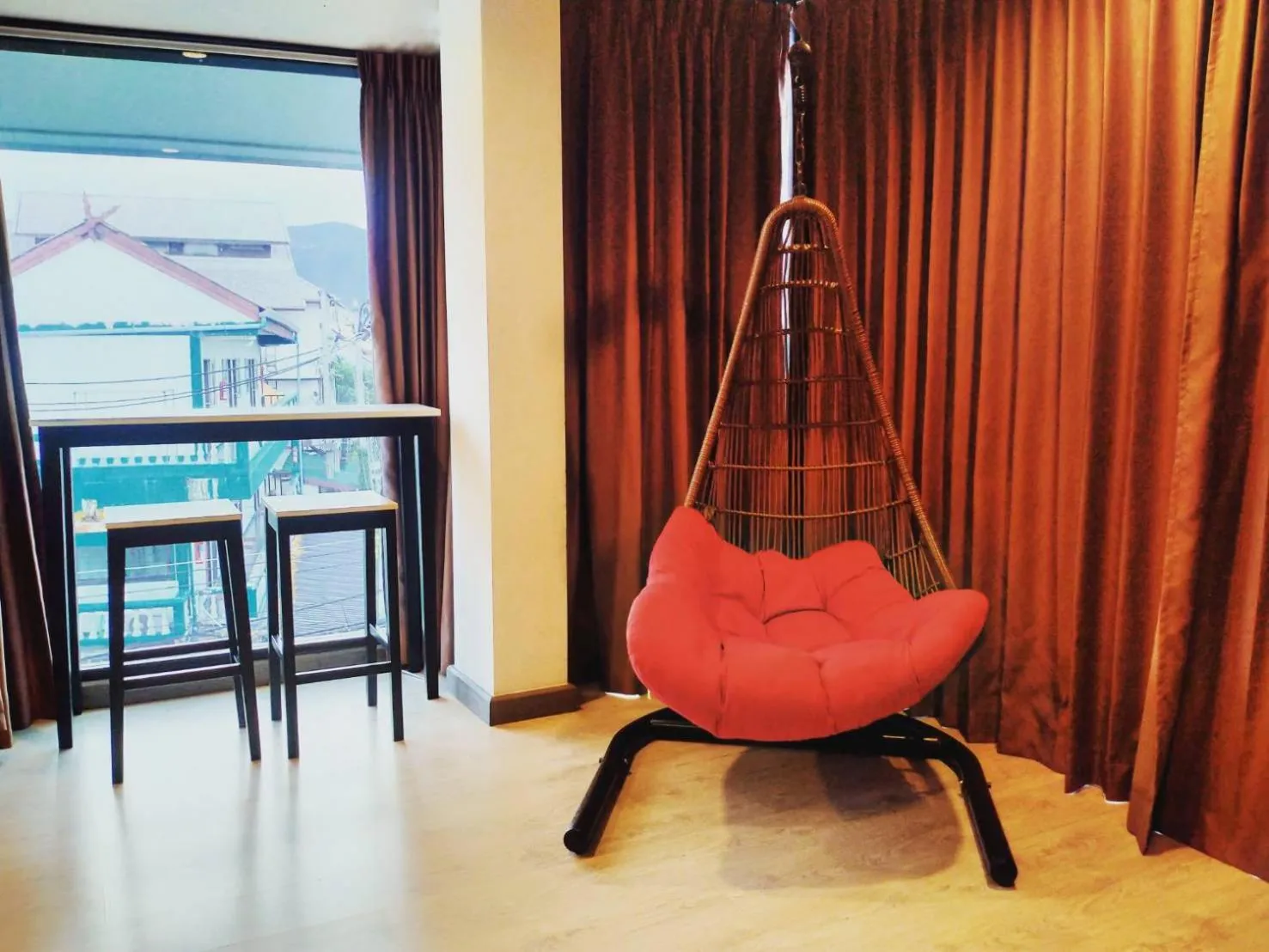 Seating area in Hotel De Nara