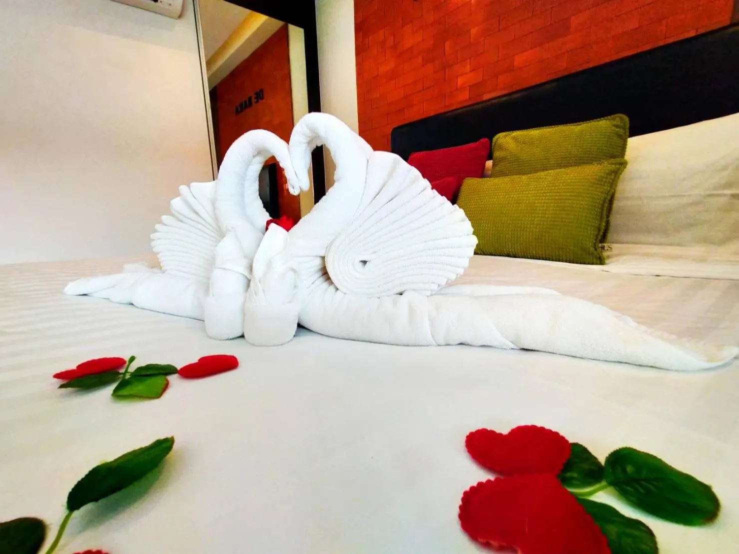 Bed in Hotel De Nara