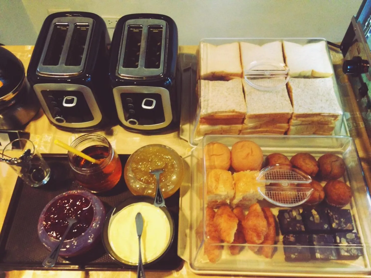 Food close-up in Hotel De Nara