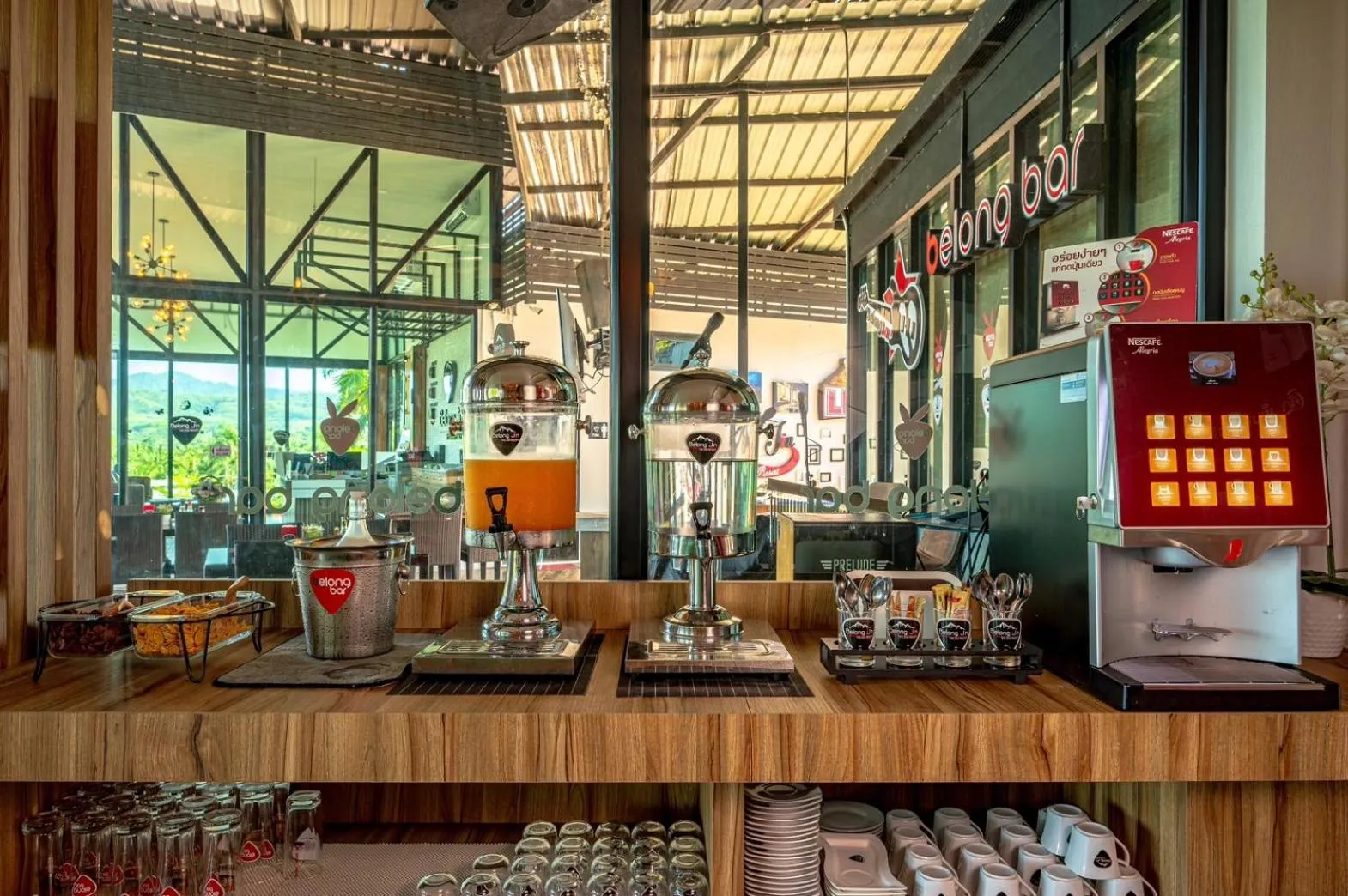 Breakfast in Belong Jin The Dam Hotel And Resort