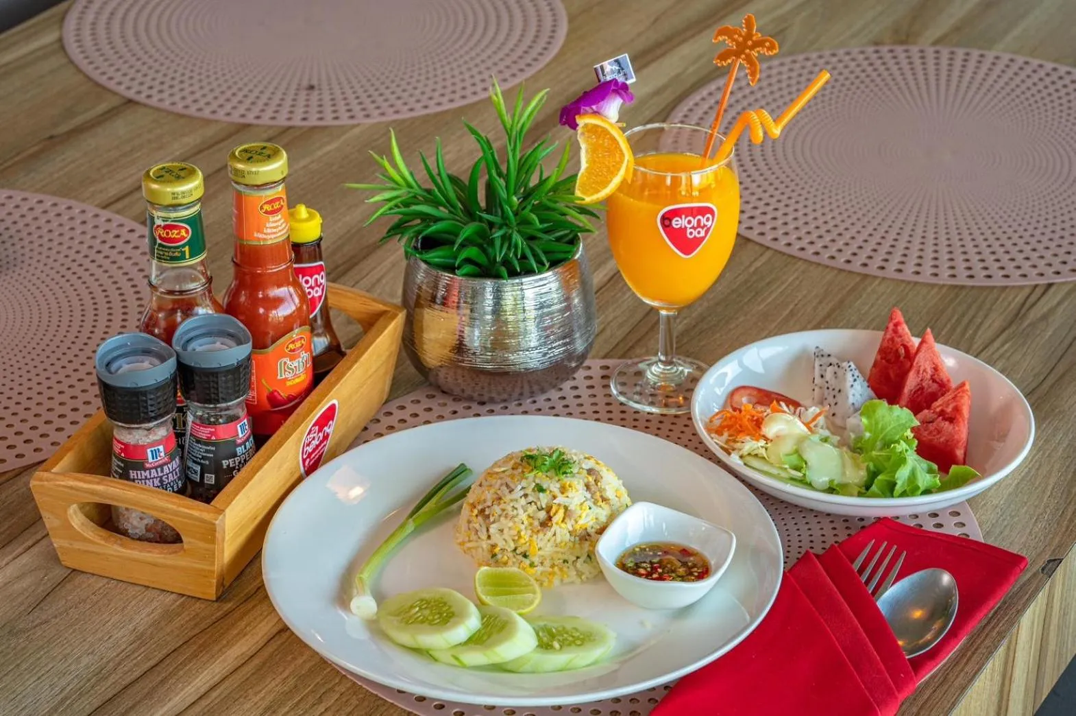 Breakfast in Belong Jin The Dam Hotel And Resort