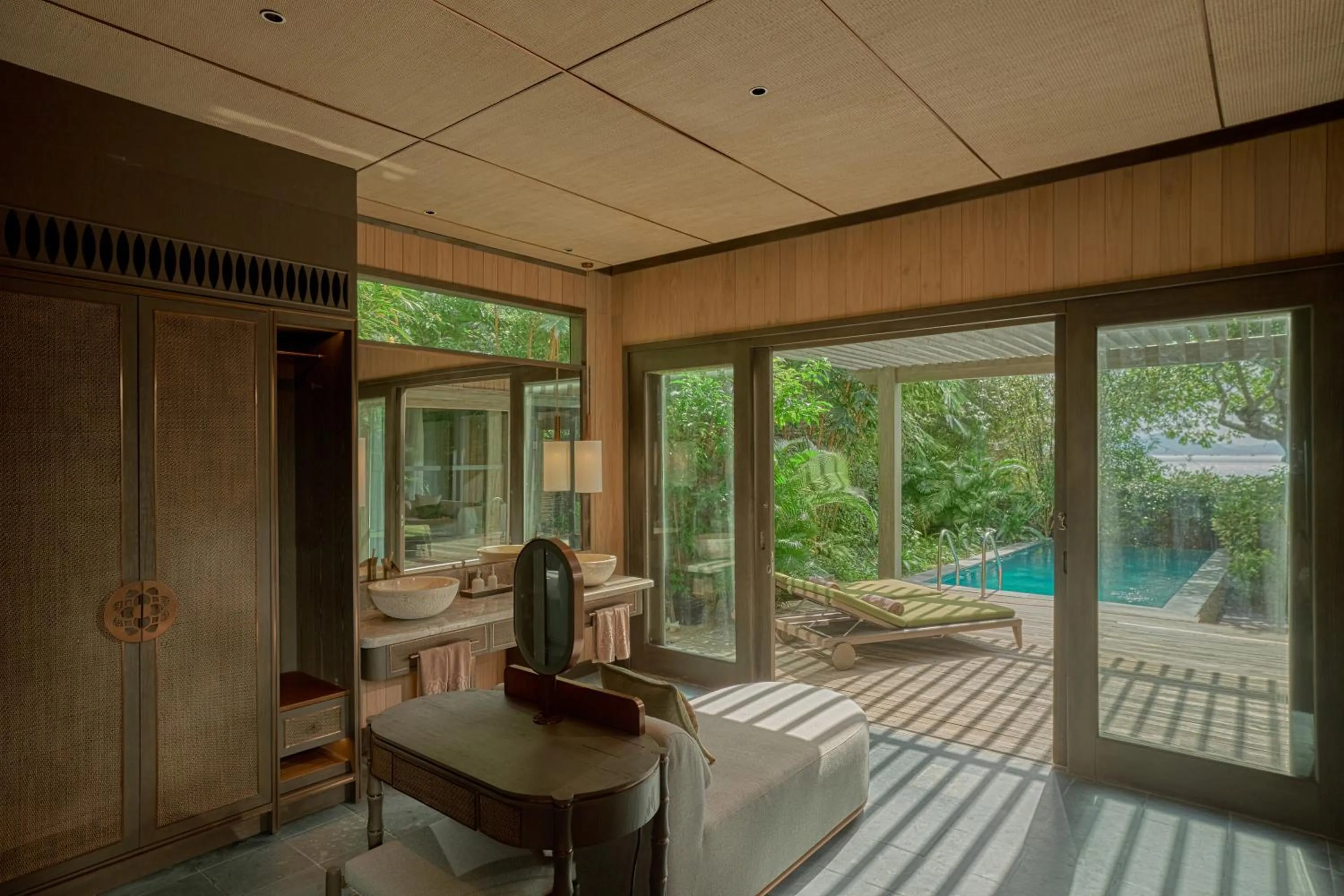 Bathroom in An Lam Retreats Ninh Van Bay