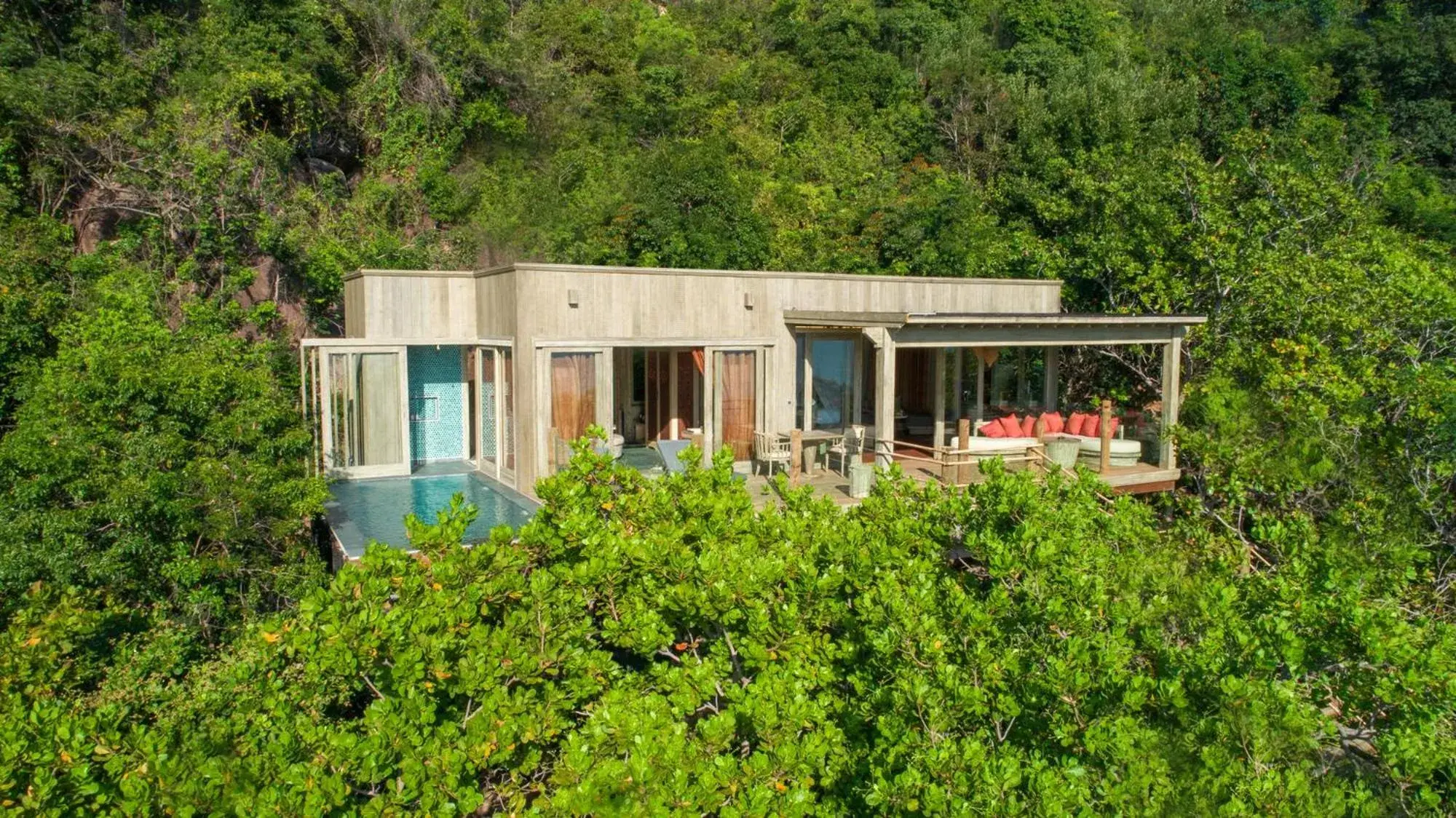 Treetop Pool Villa in An Lam Retreats Ninh Van Bay Treetop Pool Villa in An Lam Retreats Ninh Van Bay