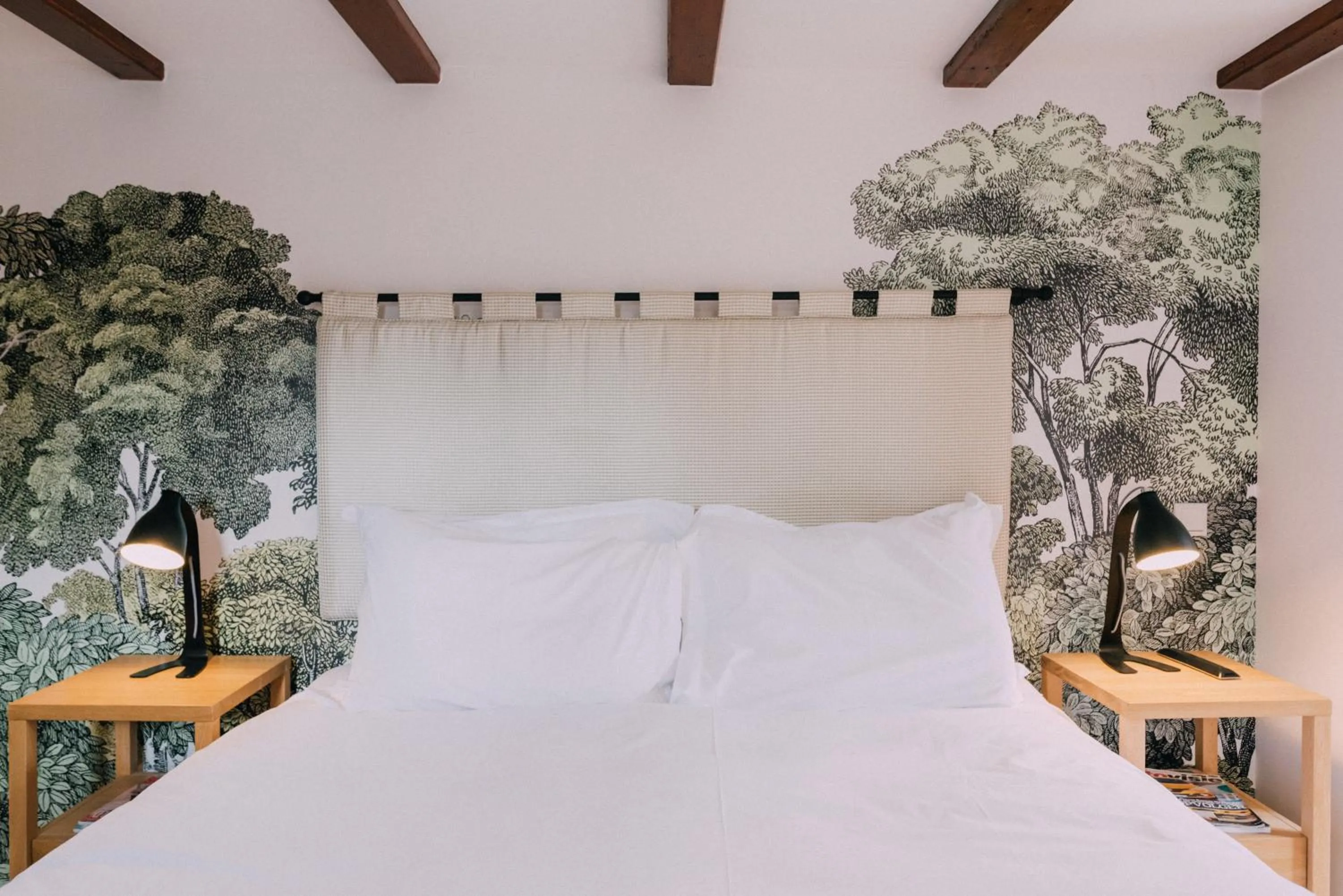 Bed in Uylenhof Hotel