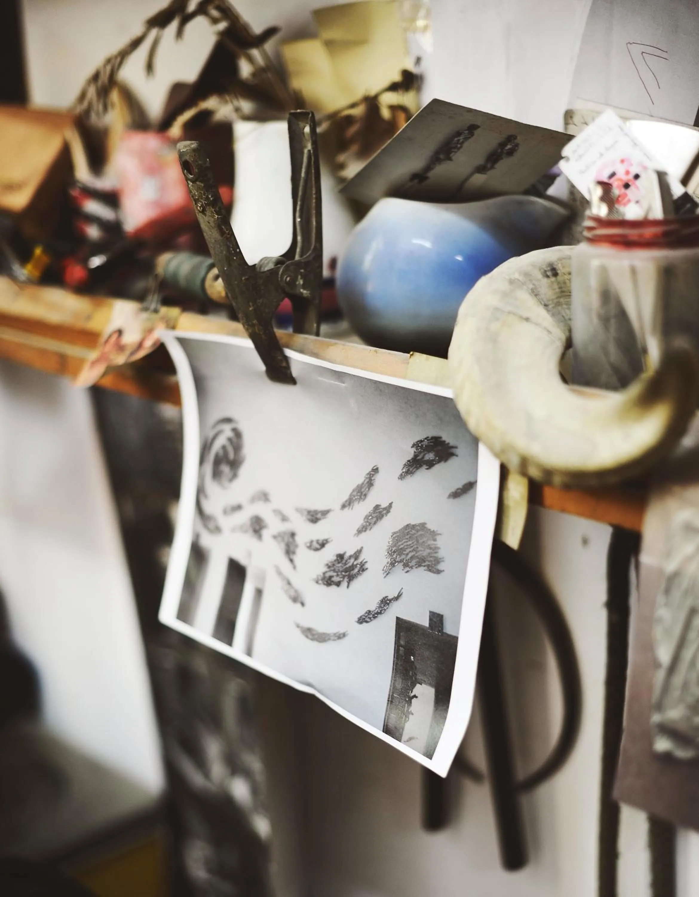 On site in Atelier Inès Arts & Suites