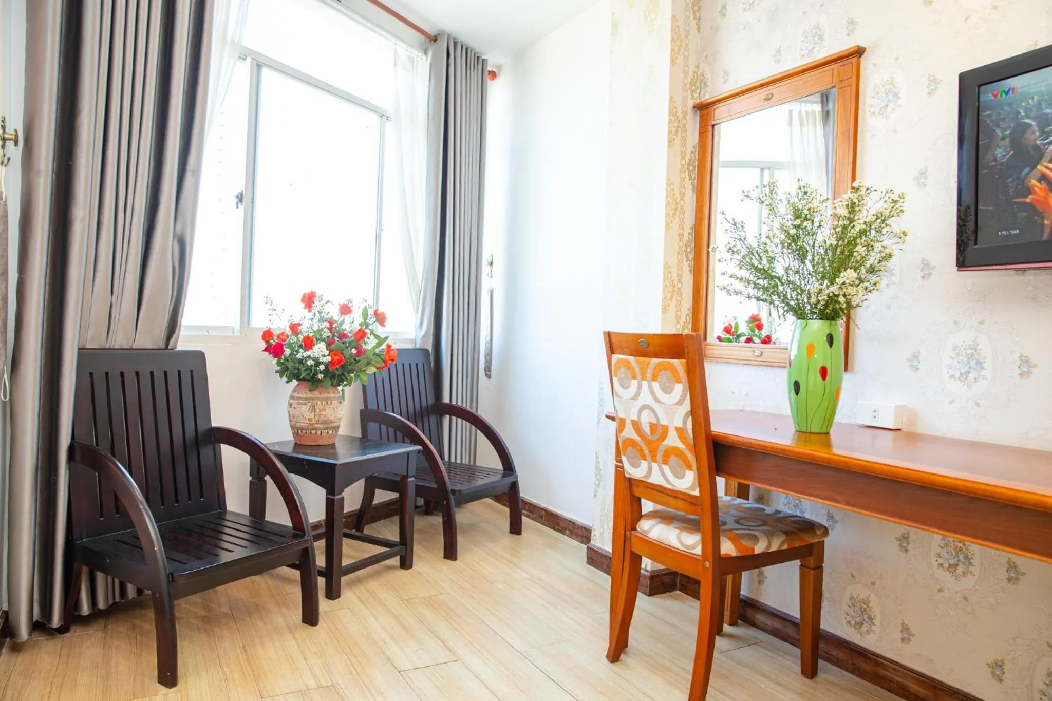 Seating area in Tre Xanh Hotel