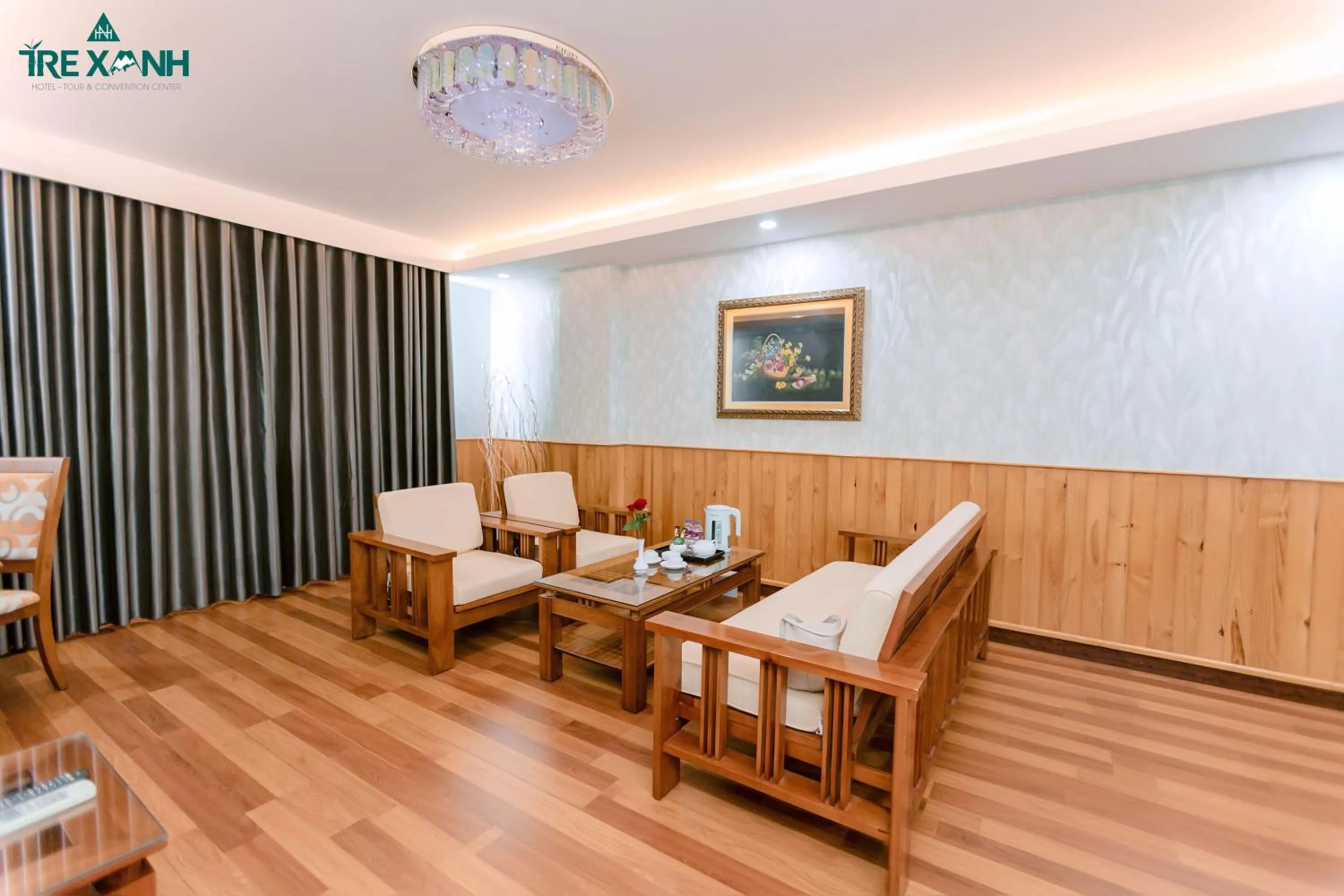 Living room in Tre Xanh Hotel