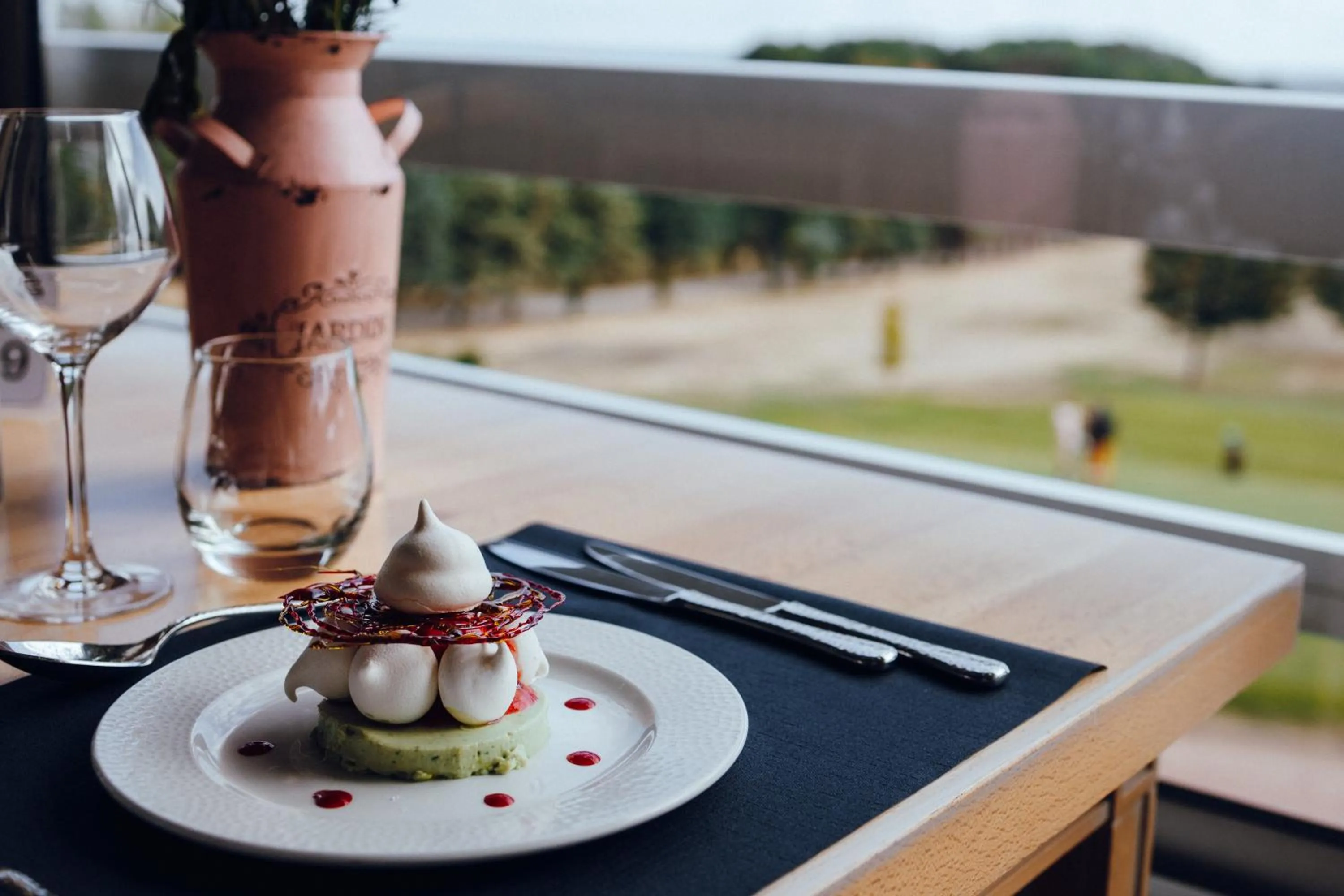 Food close-up in Domaine des Dryades