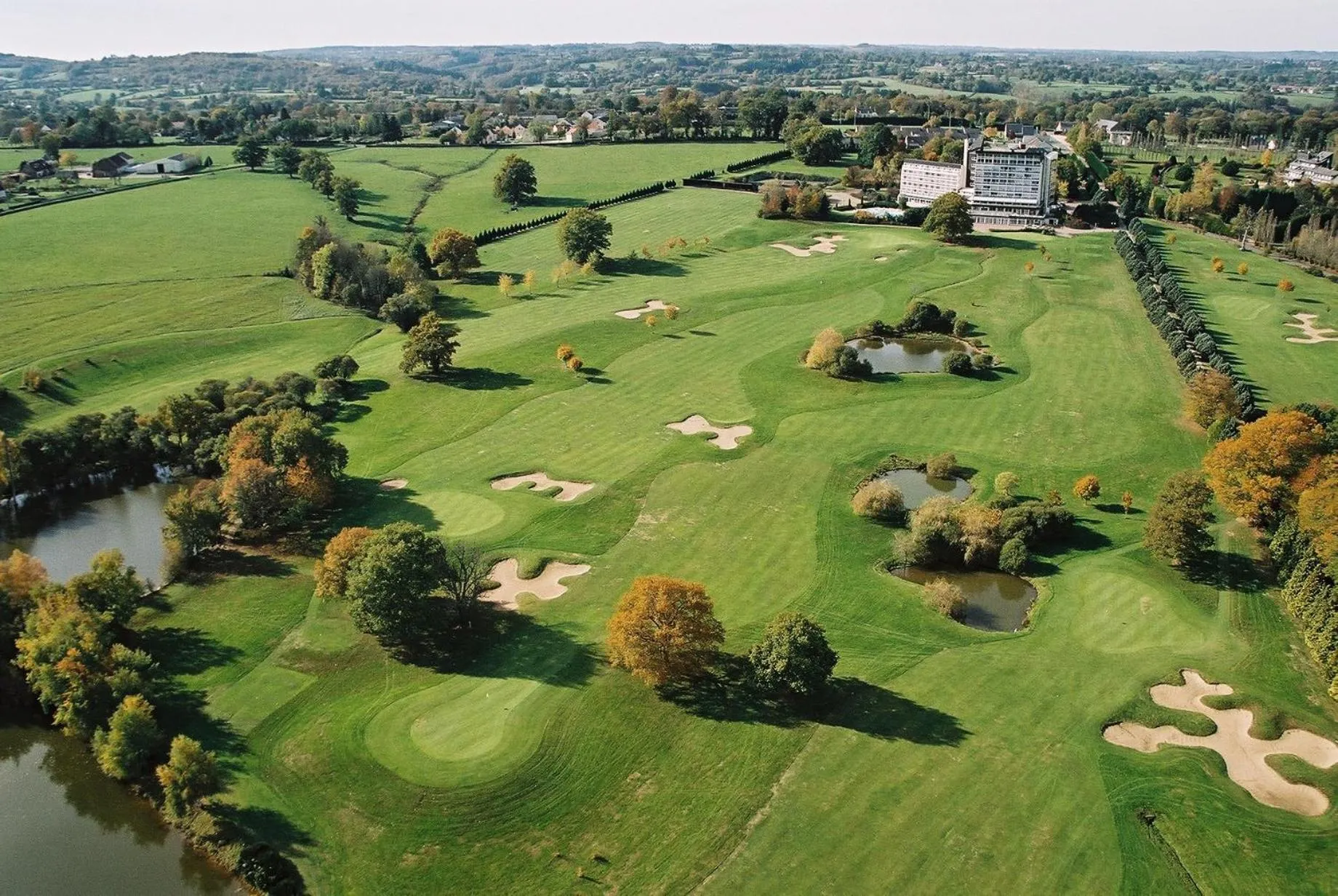 Bird's eye view in Domaine des Dryades