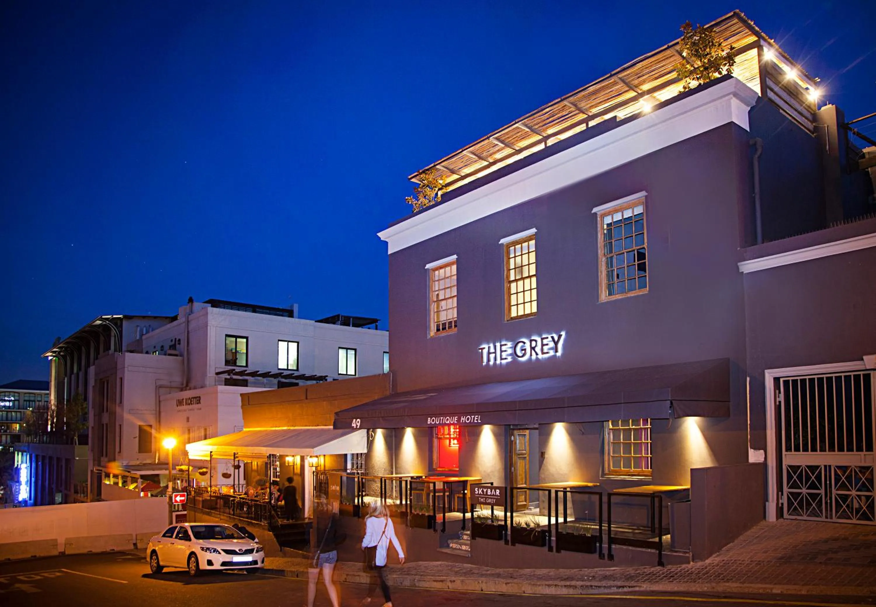 Facade/entrance in The Grey Hotel
