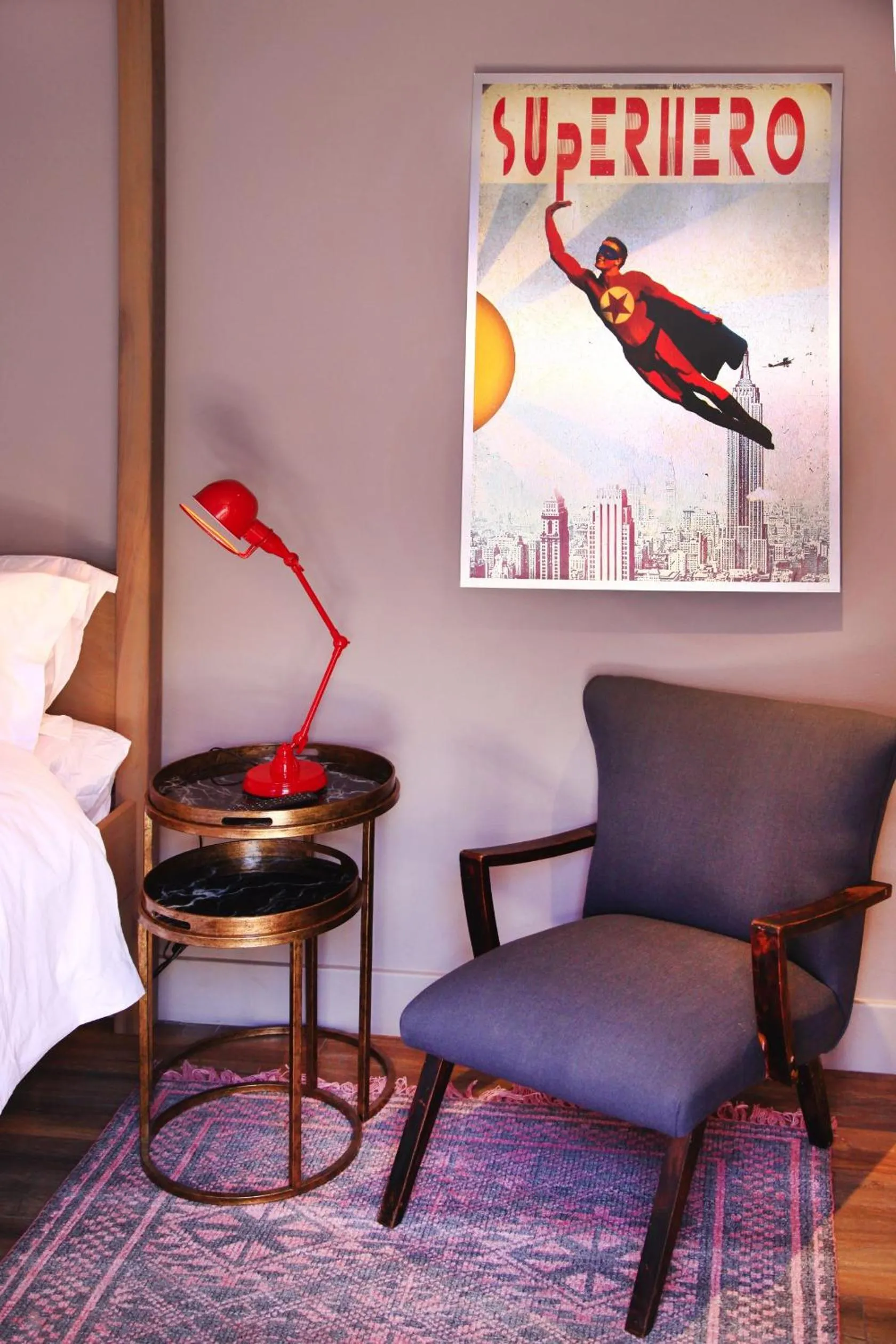 Decorative detail in The Grey Hotel