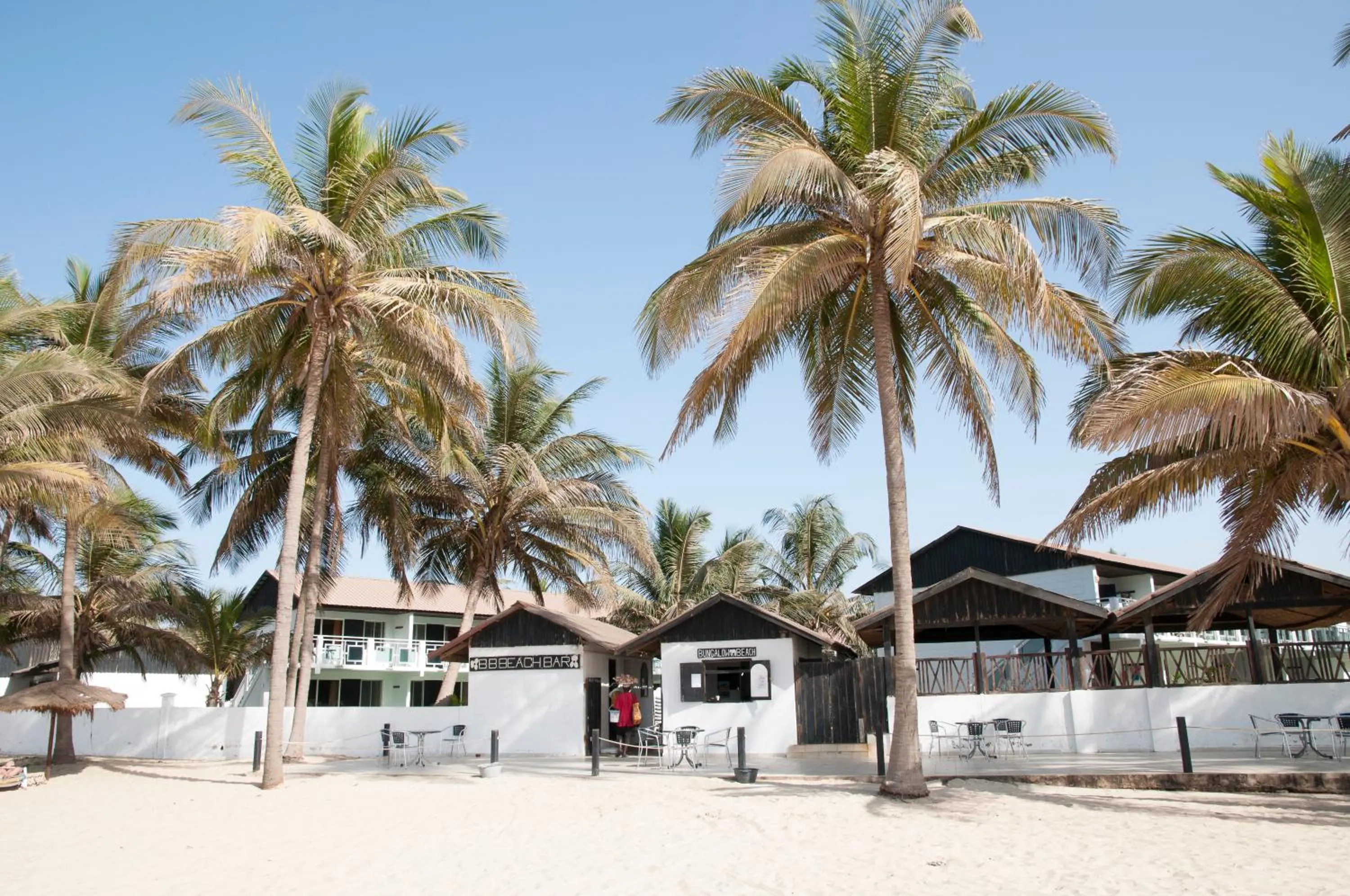 Facade/entrance in Bungalow Beach Hotel