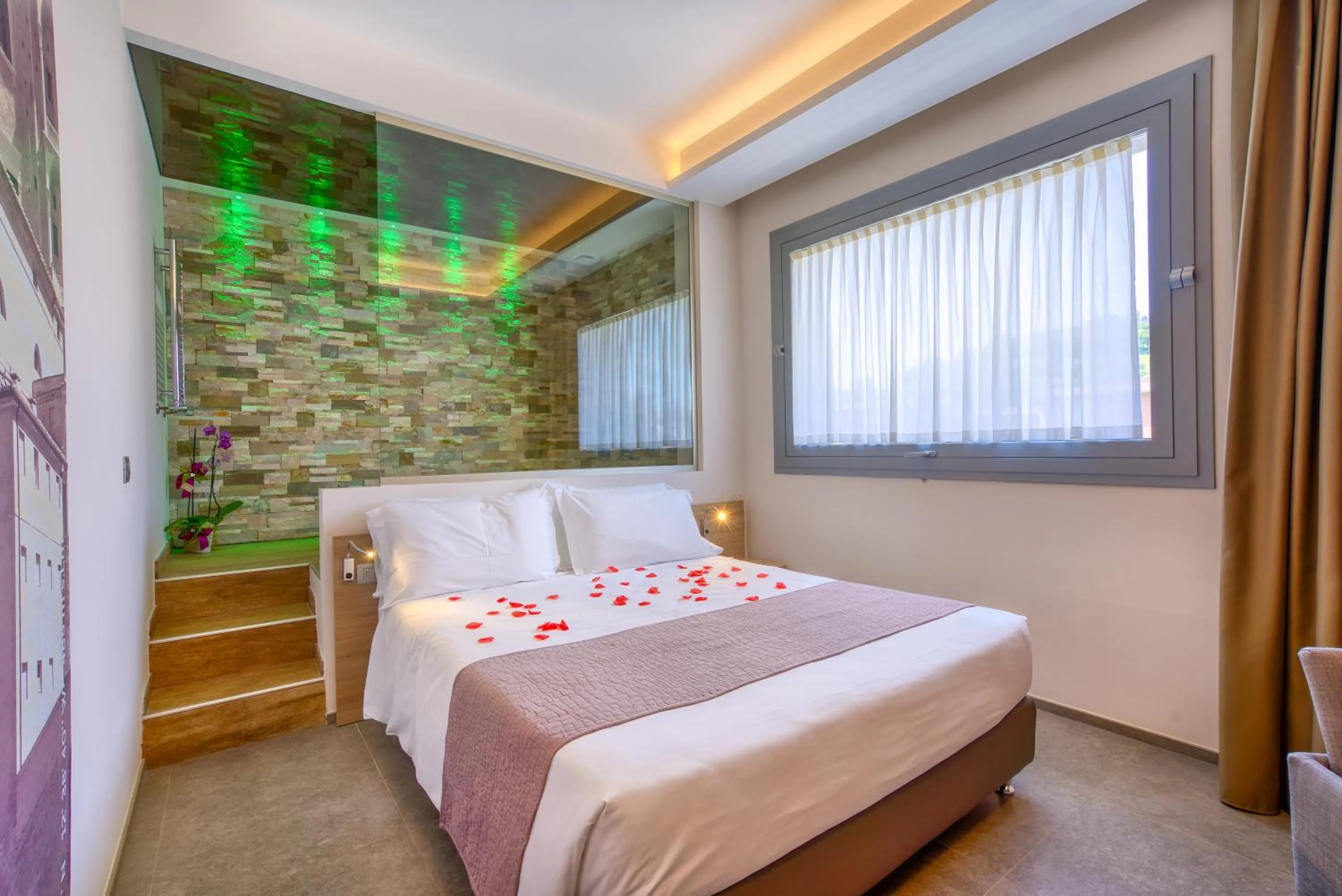 Bed in Boutique Hotel Bramante & SPA