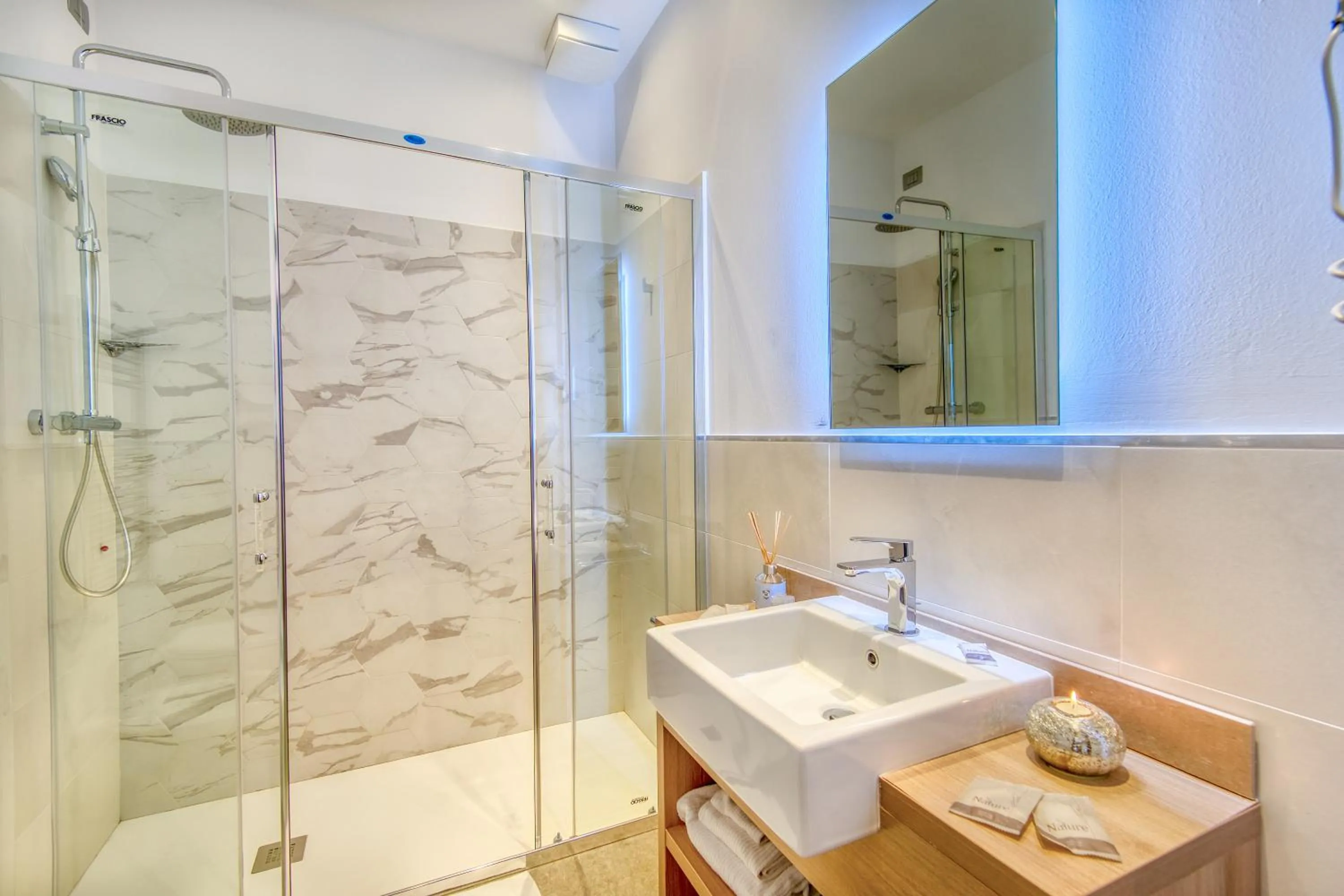 Bathroom in Boutique Hotel Bramante & SPA