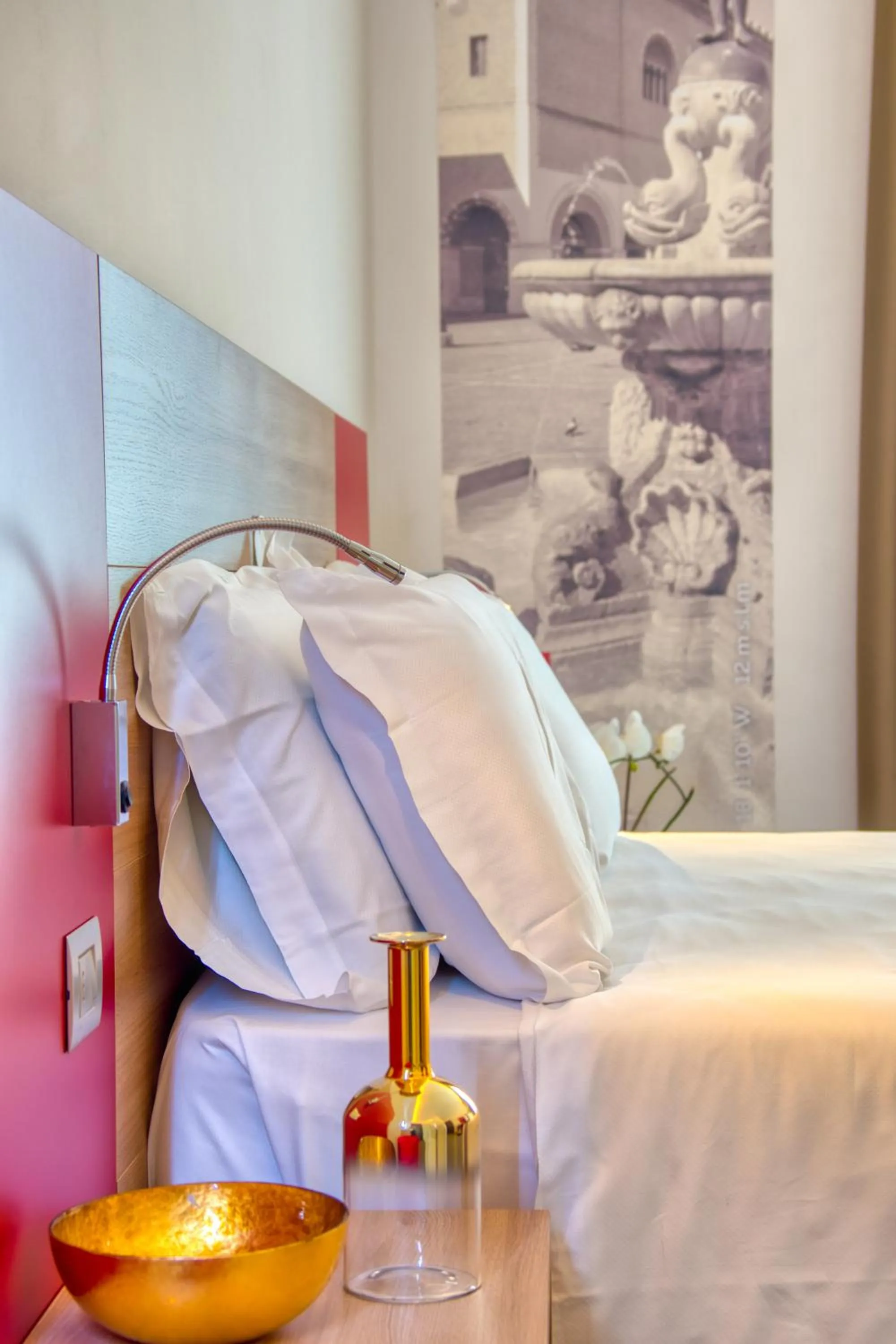 Bed in Boutique Hotel Bramante & SPA