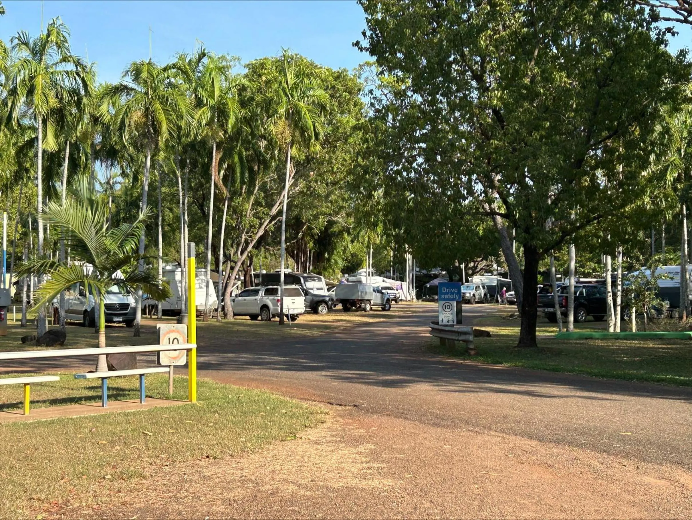 Natural landscape in Batchelor Holiday Park