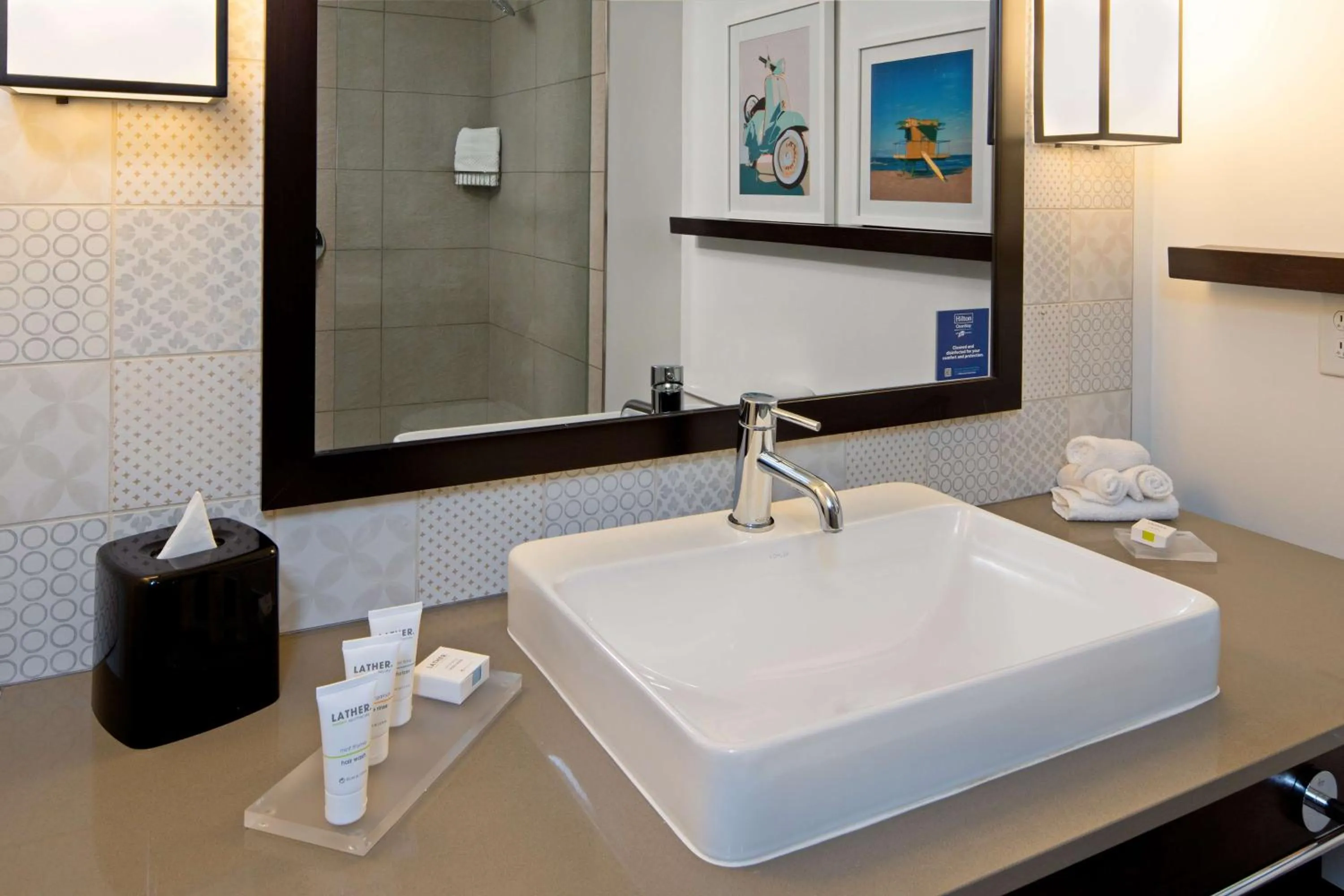 Bathroom in SunCoast Hotel Anaheim, Tapestry Collection by Hilton