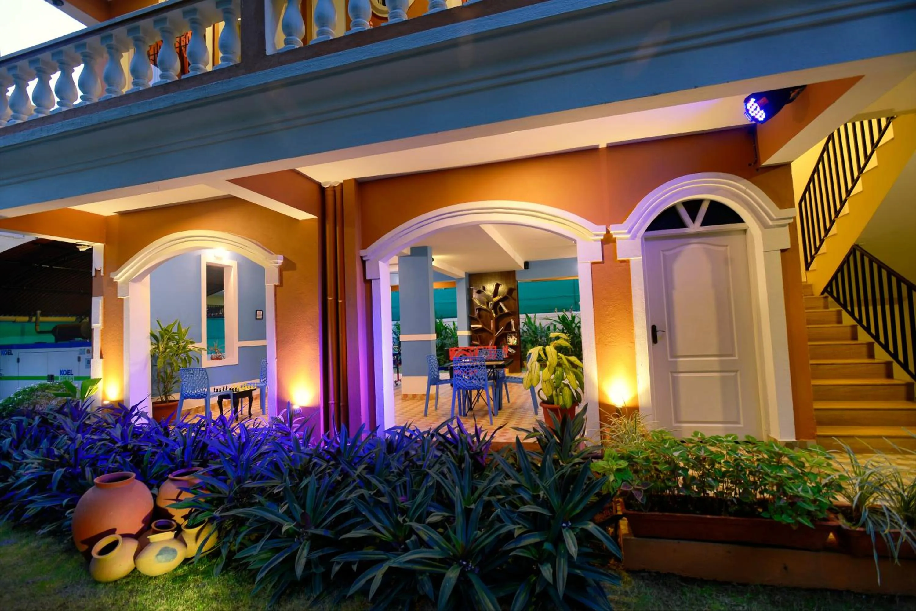 Patio in TreeHouse Nova