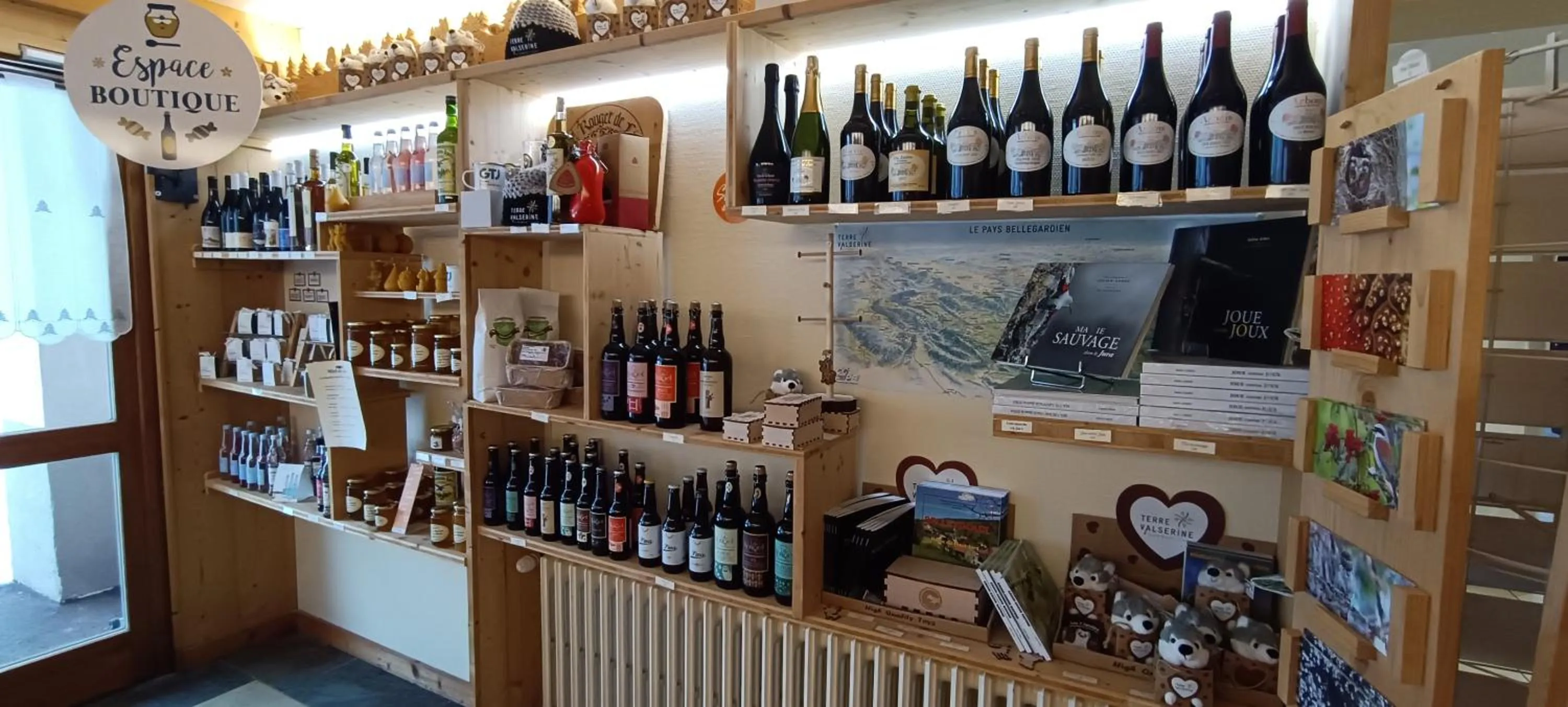 On-site shops in Le Relais Nordique