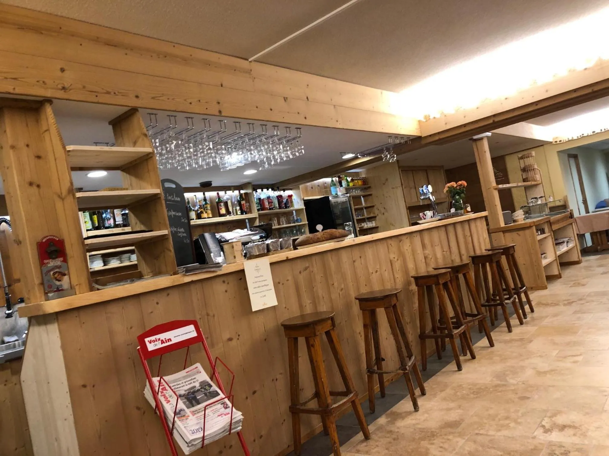 Lounge or bar in Le Relais Nordique