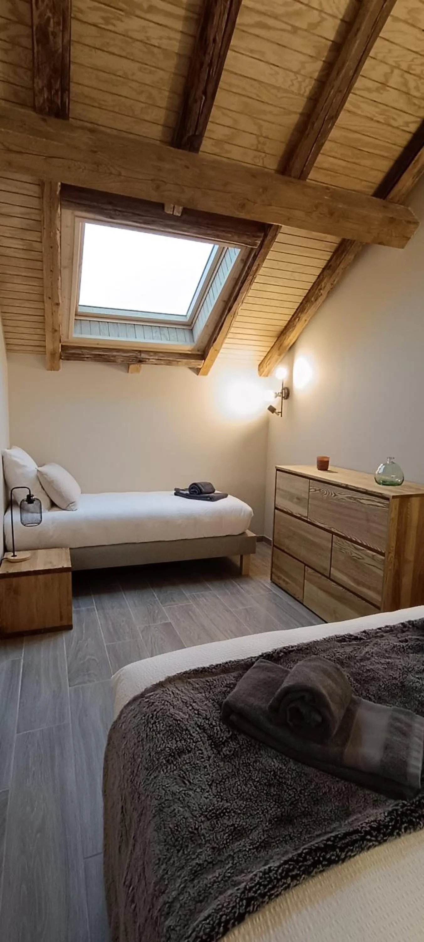 Bed in Le Relais Nordique