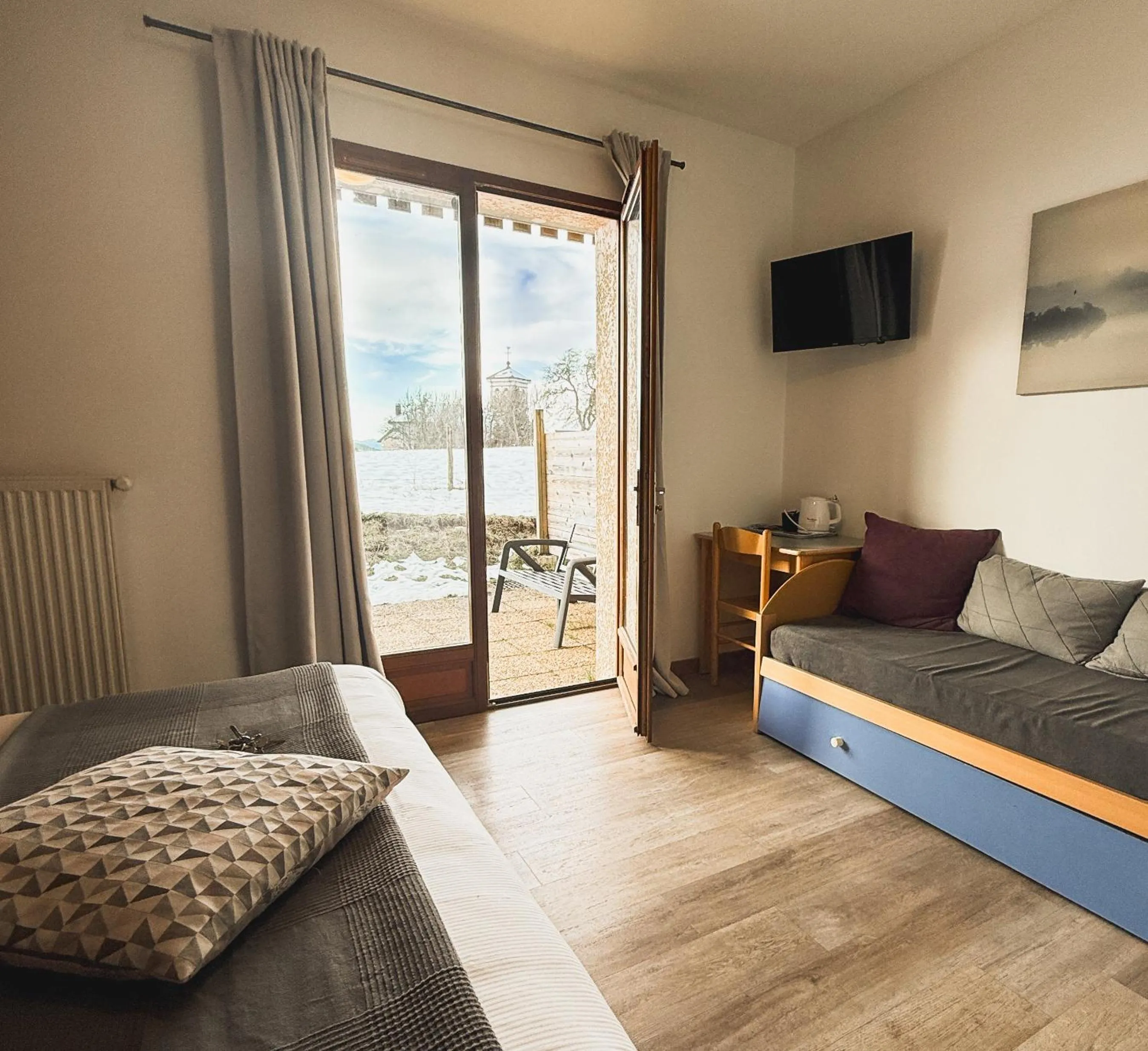 Bed in Le Relais Nordique