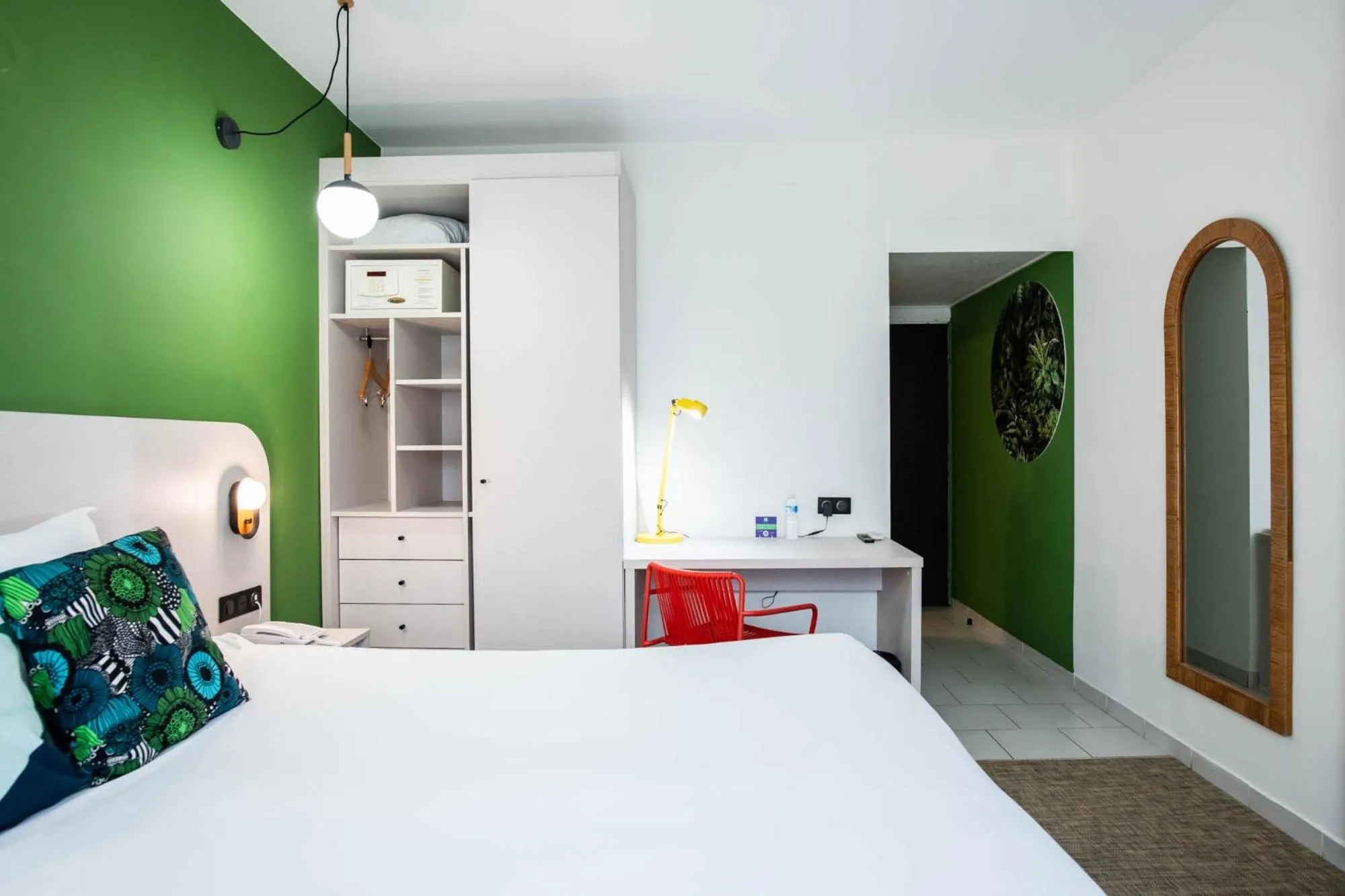 Photo of the whole room, Bed in Ibis Styles Cayenne Centre Amazonia